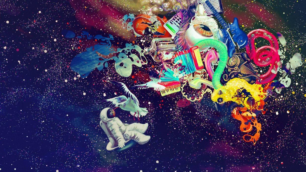 A surreal landscape of the universe that will spark your imagination — 1244x700 wallpaper