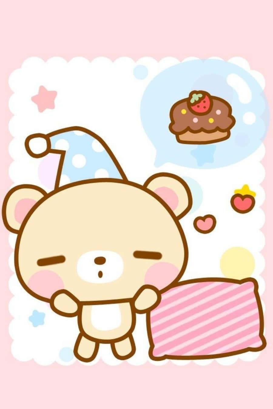 A Sweet & Cheerful Kawaii World — 900x1350 wallpaper