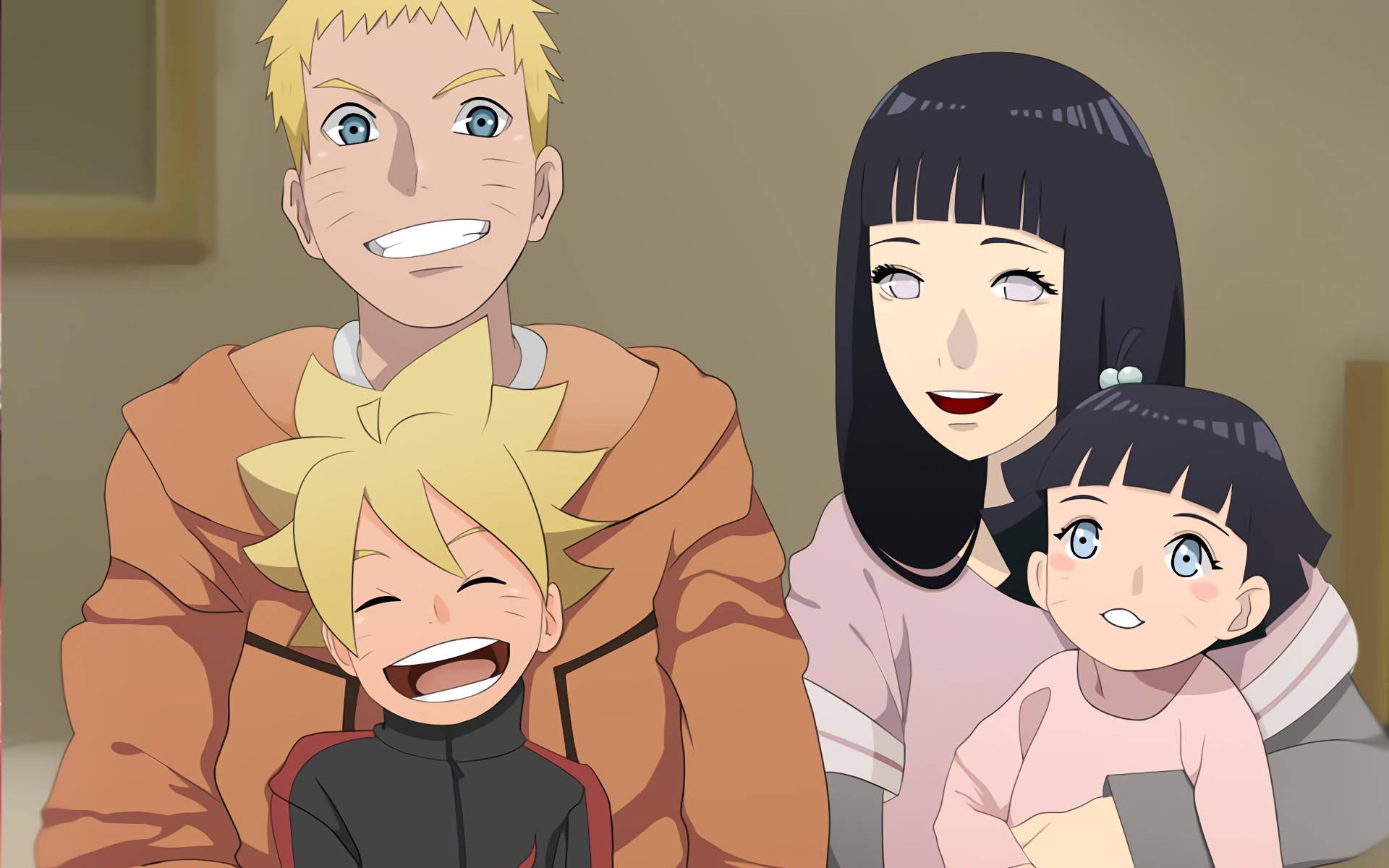 A Tender Moment Between Naruto and Hinata — 1920x1200 wallpaper