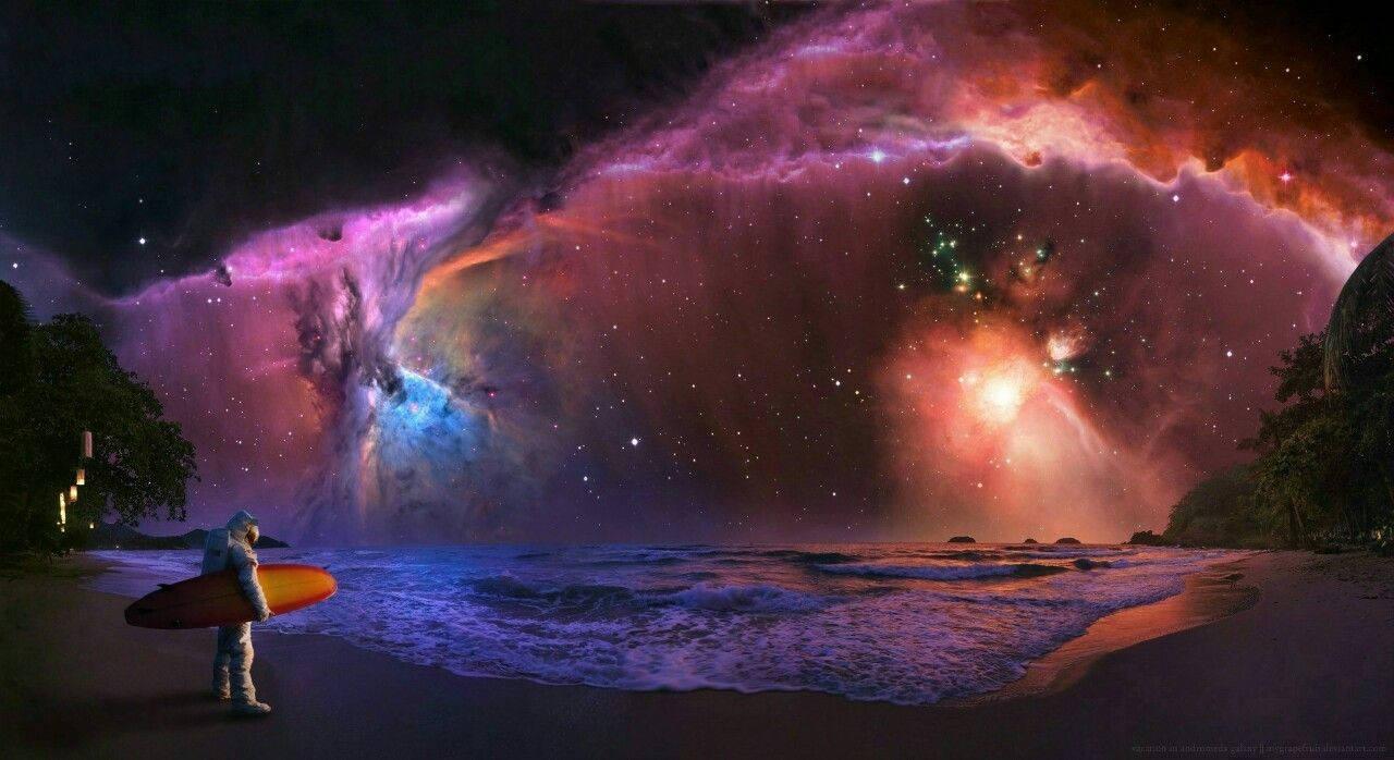 A Trippy Journey Through the Outer Space — 1280x698 wallpaper