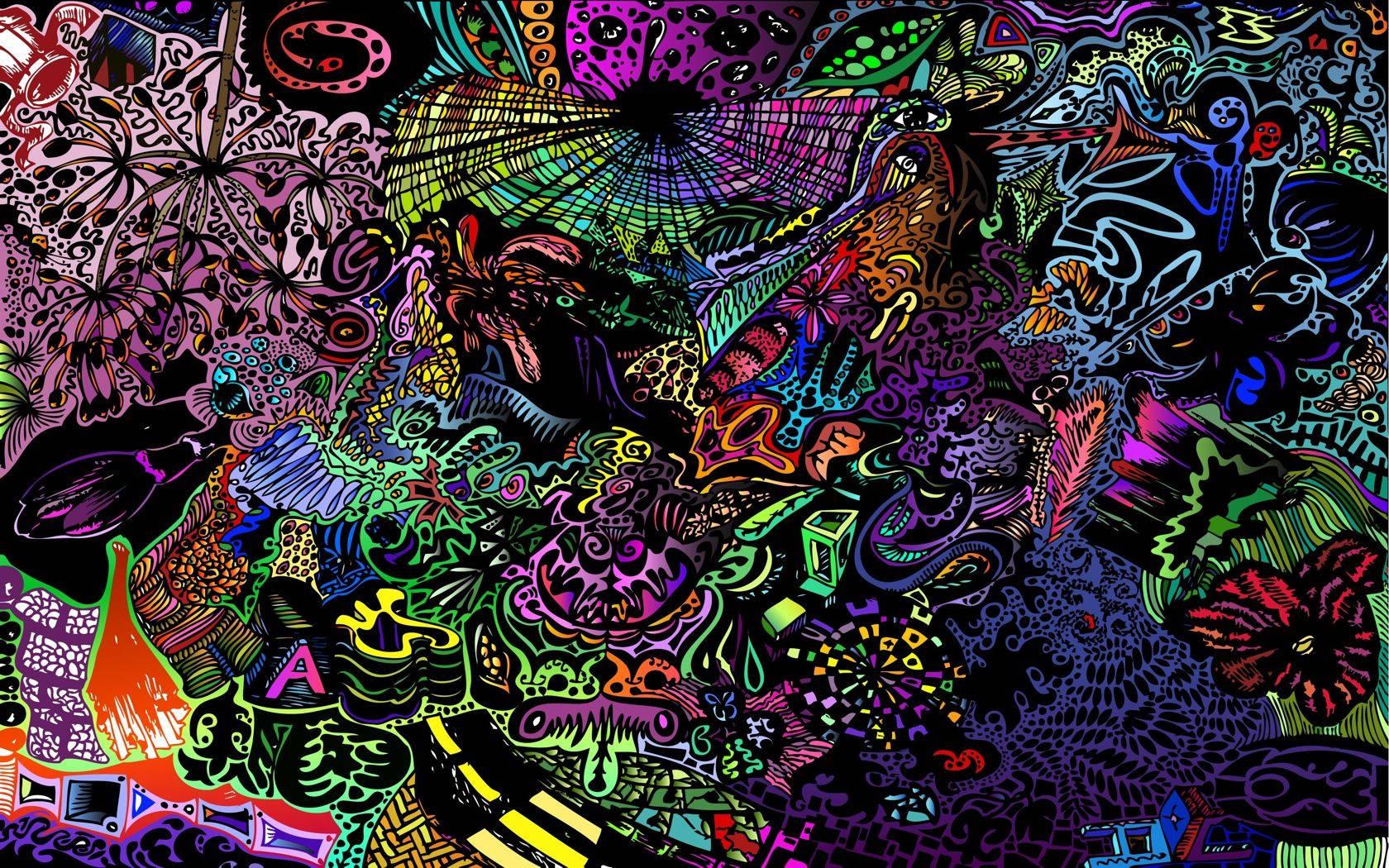 A Trippy, Surreal Exploration of Art — 1680x1050 wallpaper