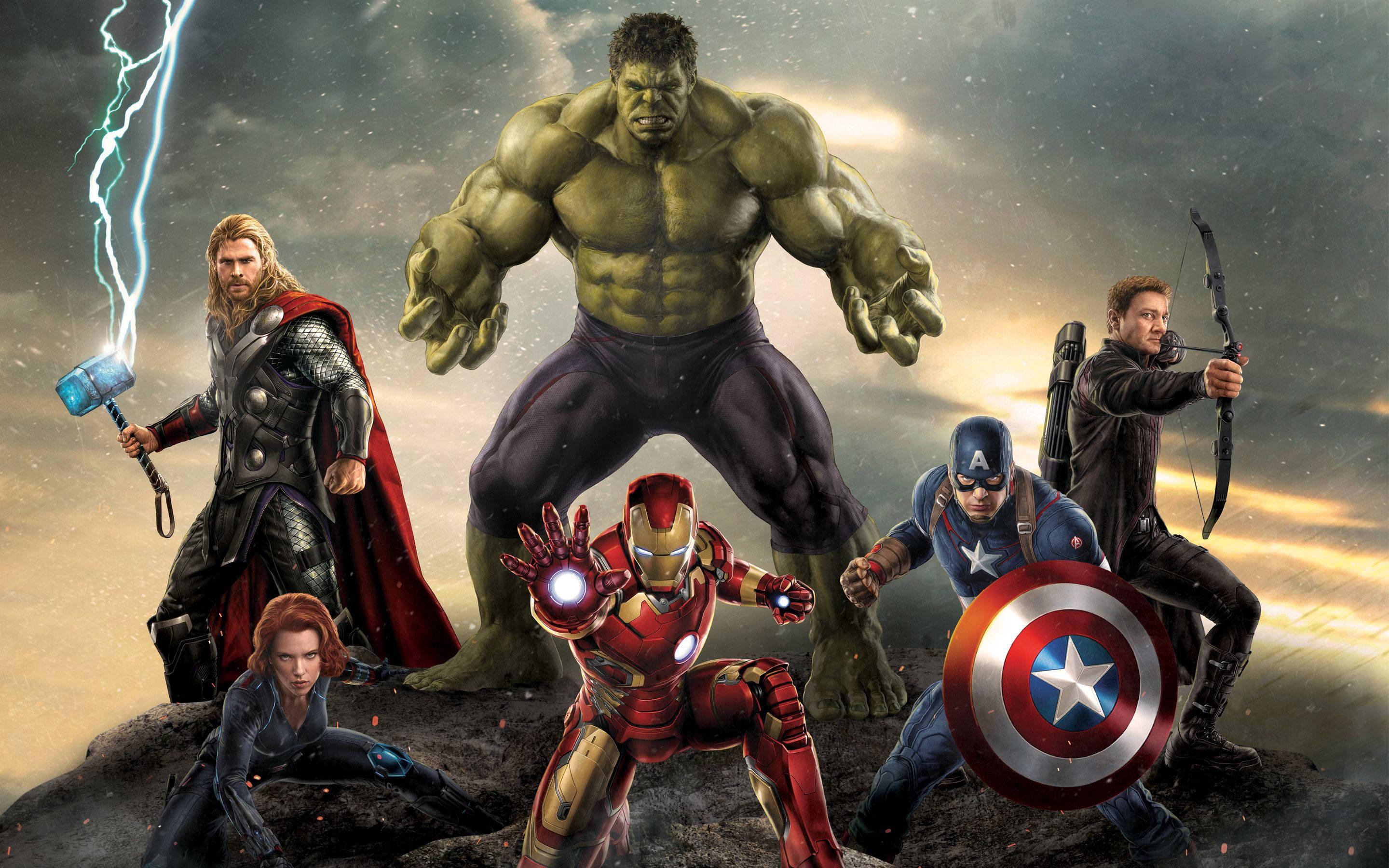 A Union of Superheroes — 2880x1800 wallpaper