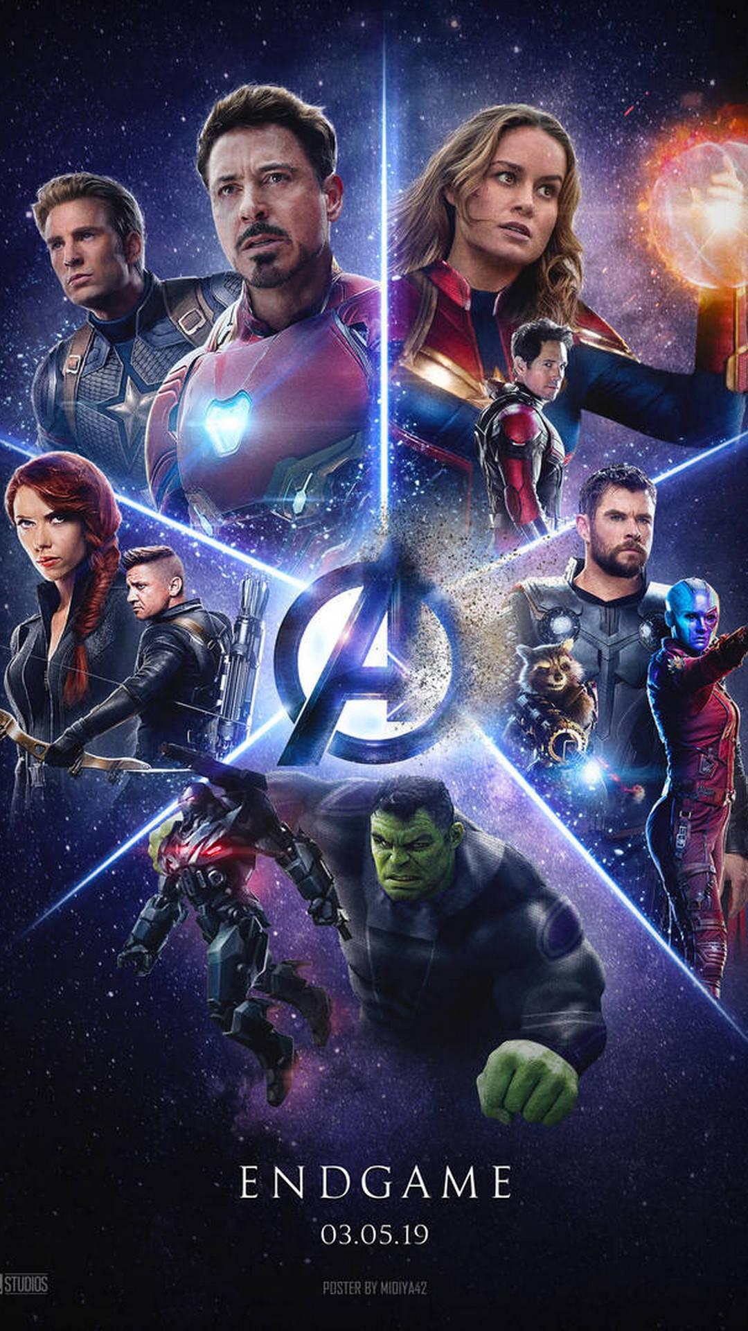 A united force of Avengers returns in Endgame. — 1080x1920 wallpaper