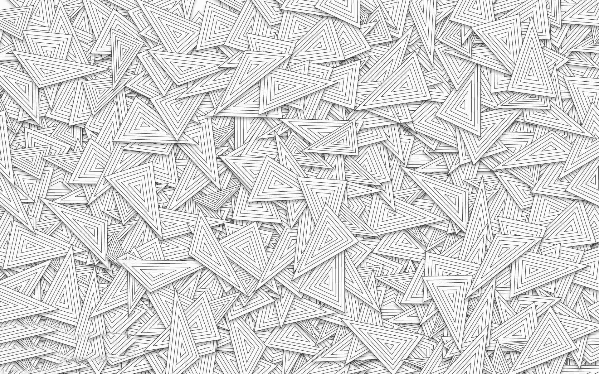 a white and gray pattern of triangles — 1920x1200 wallpaper