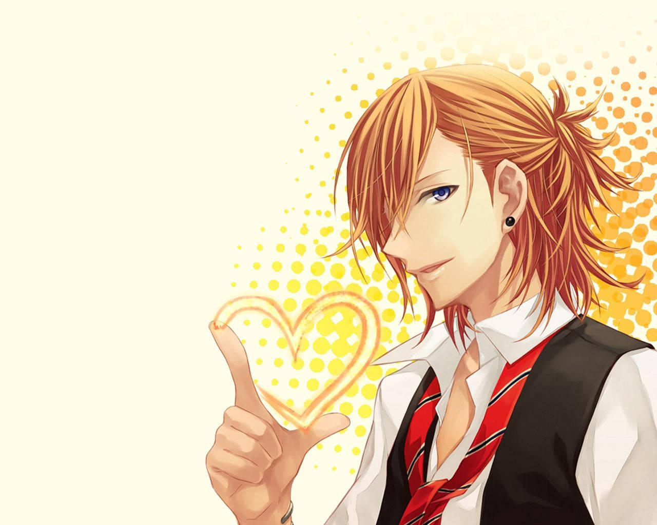 A Young Blonde Boy Enjoying Life in an Animated World — 1280x1024 wallpaper