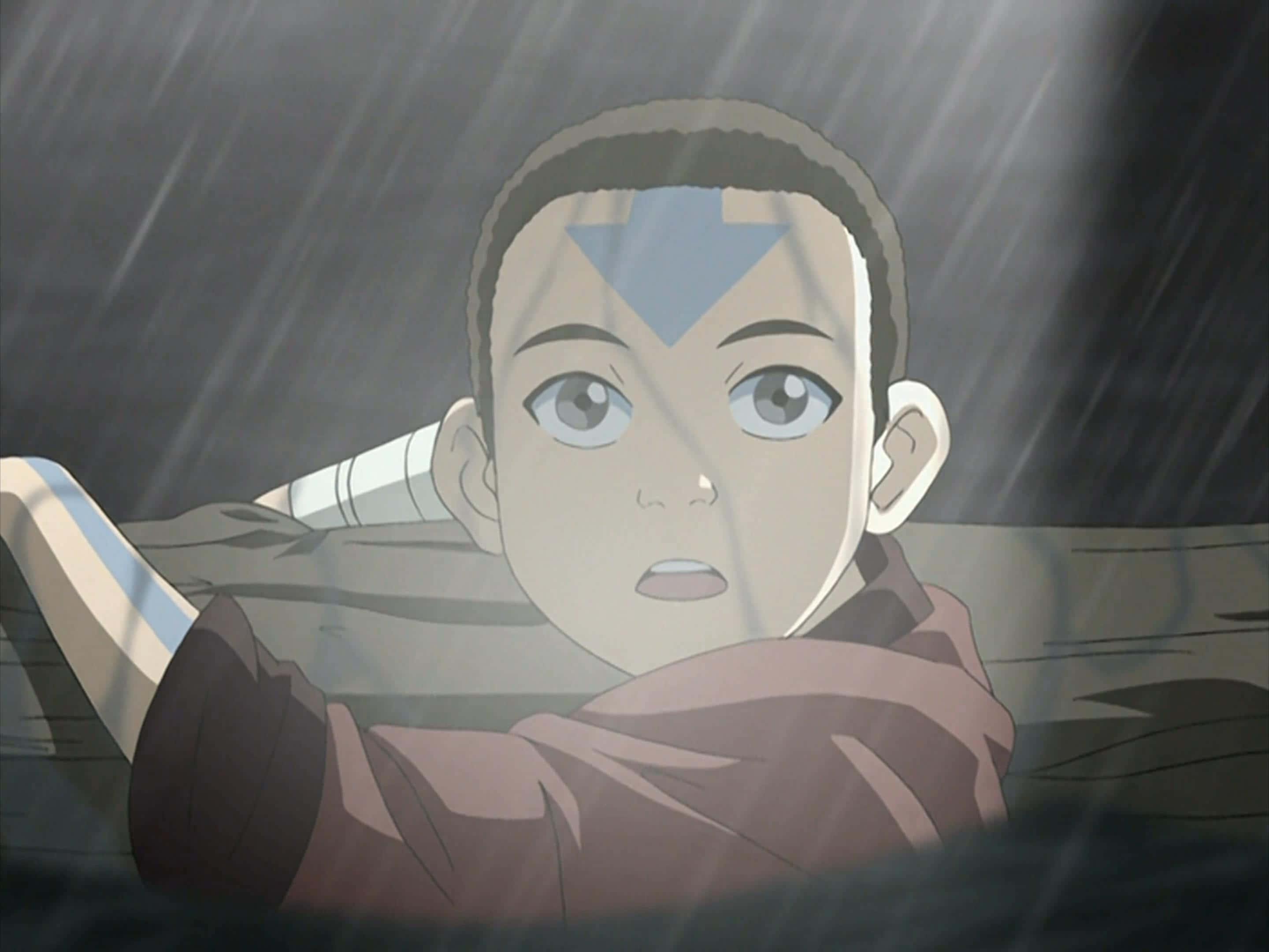 Aang, Sokka and Katara start their journey. — 2880x2160 wallpaper