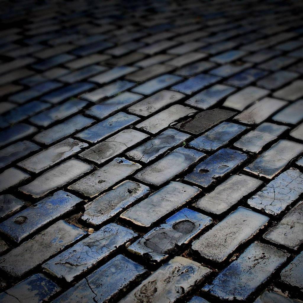 Abstract Brick Road iPad — 1024x1024 wallpaper