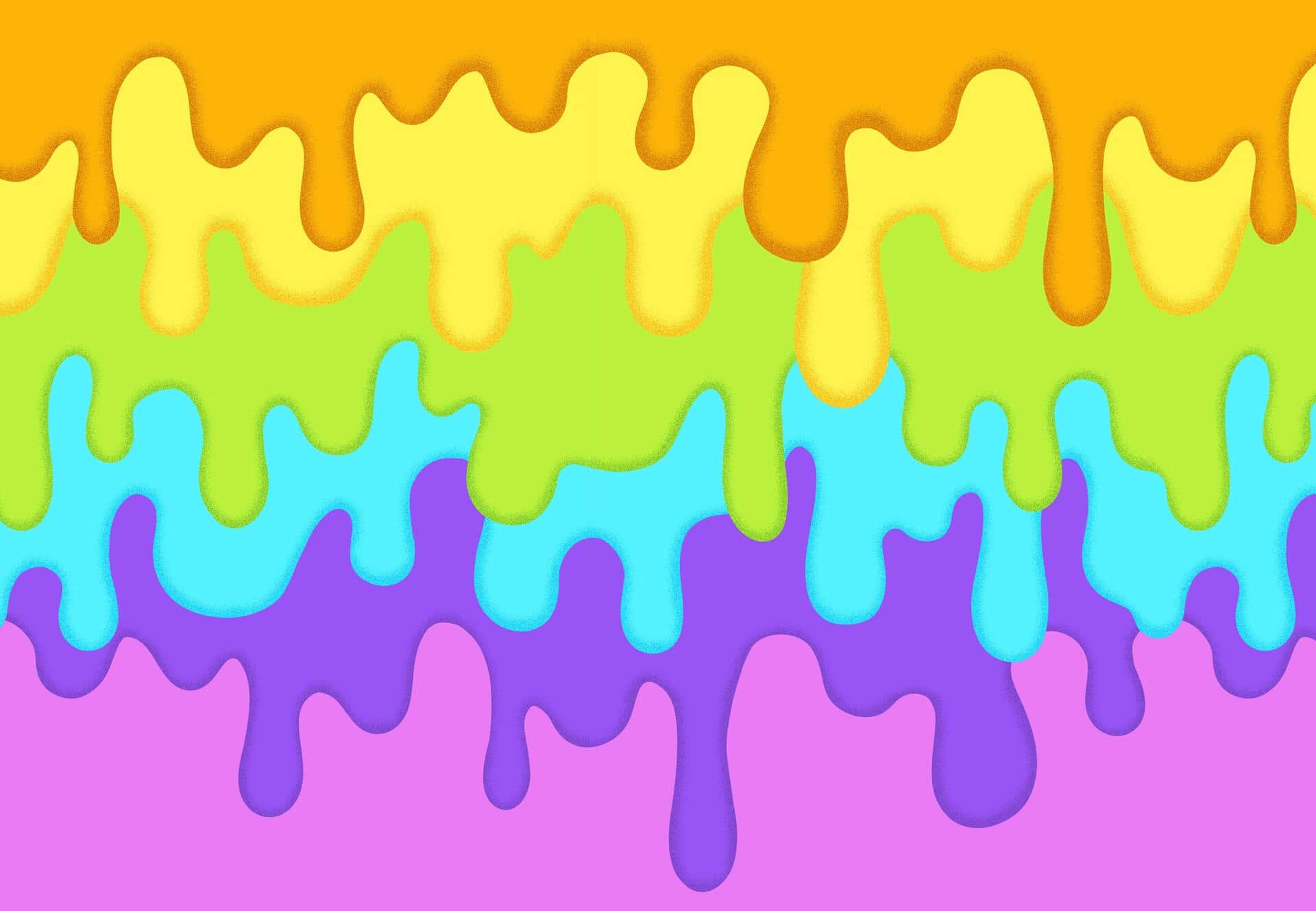 Abstract Colorful Drip Background — 1920x1329 wallpaper