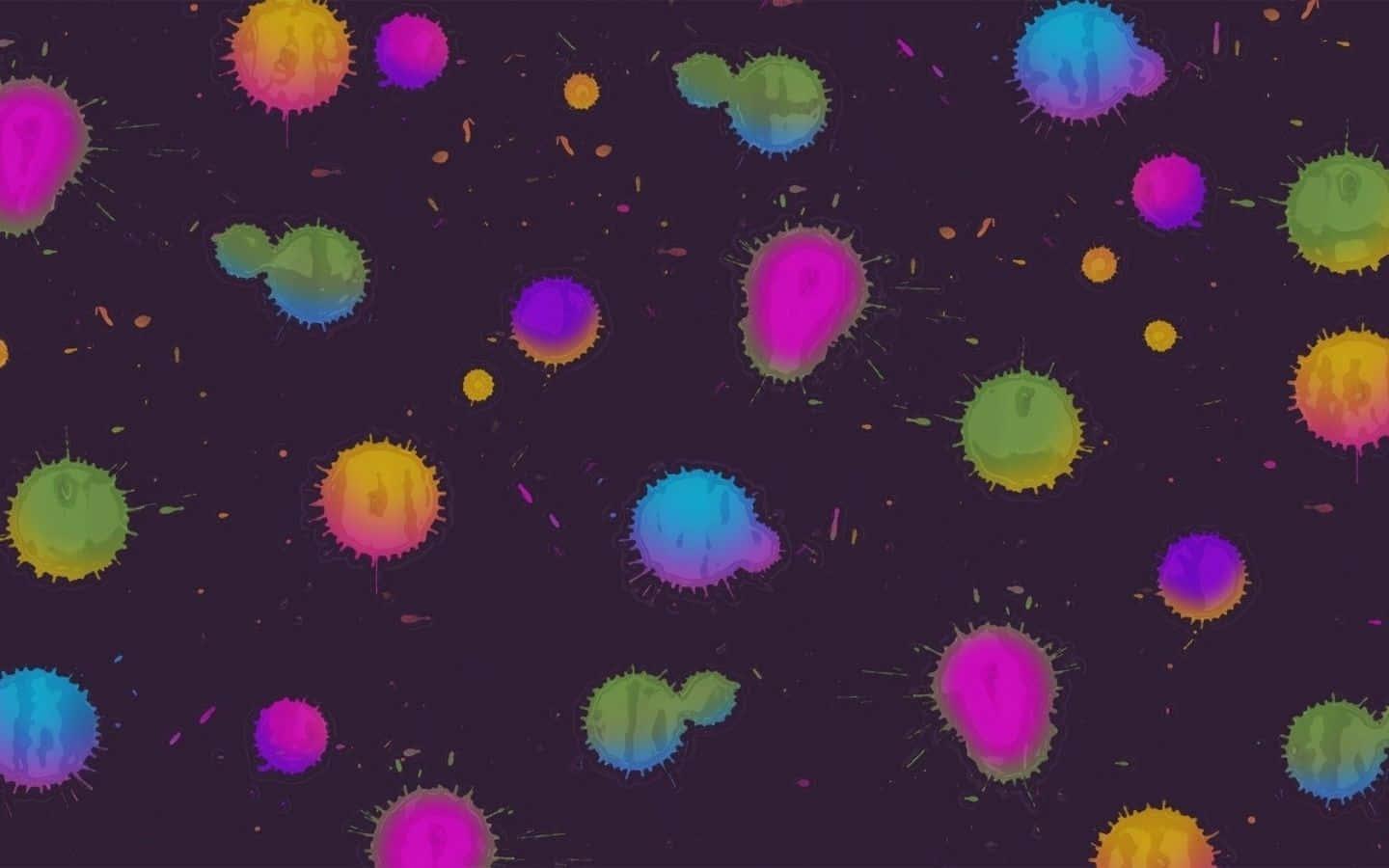 Abstract Drip Artwork — 1440x900 wallpaper