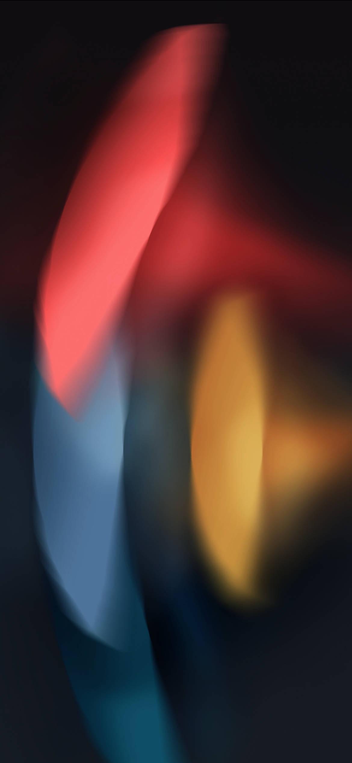 Abstract Light Ios 16 — 1170x2532 wallpaper