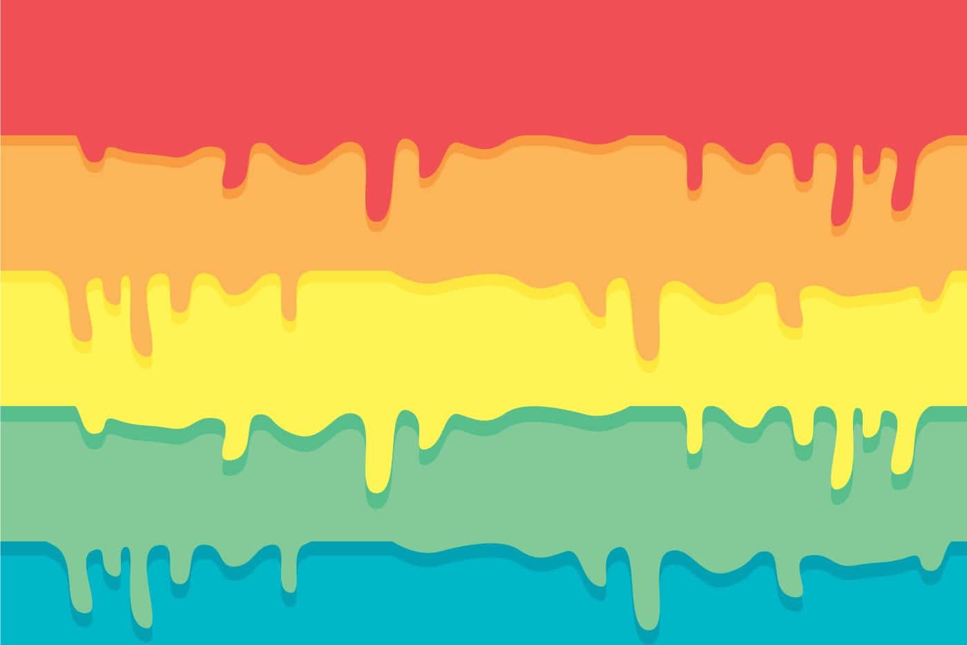 Abstract multicolored drip background — 1400x934 wallpaper
