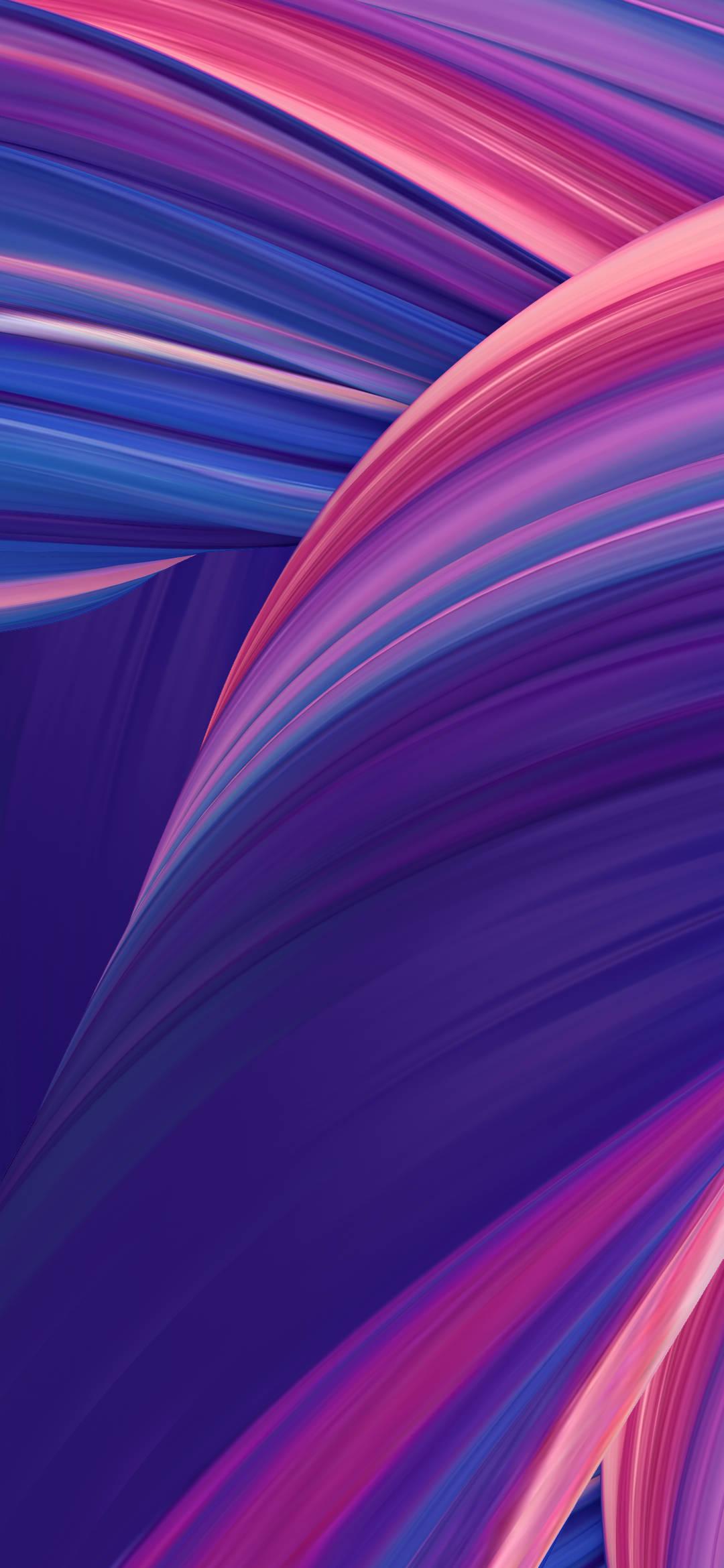 Abstract Purple Pink Swirl Oppo A5s — 1080x2340 wallpaper