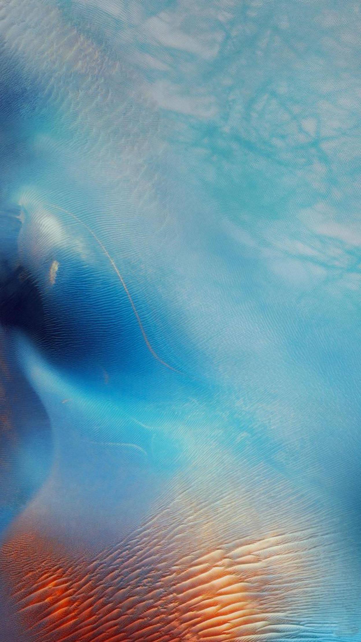Abstract Water Art Ios 16 — 1248x2218 wallpaper