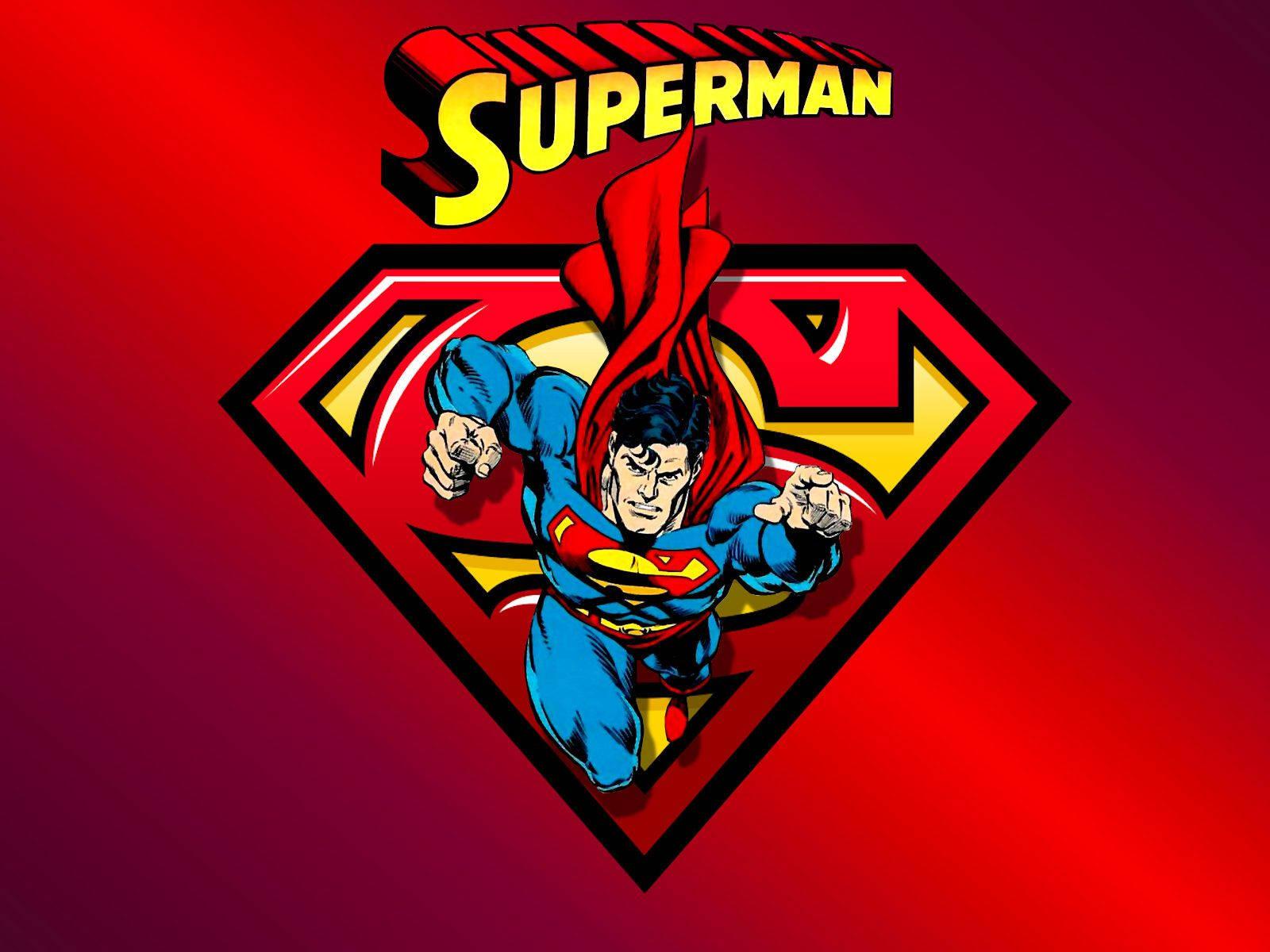 Action-packed Scene of Superman and Wonder Woman — 1600x1200 wallpaper