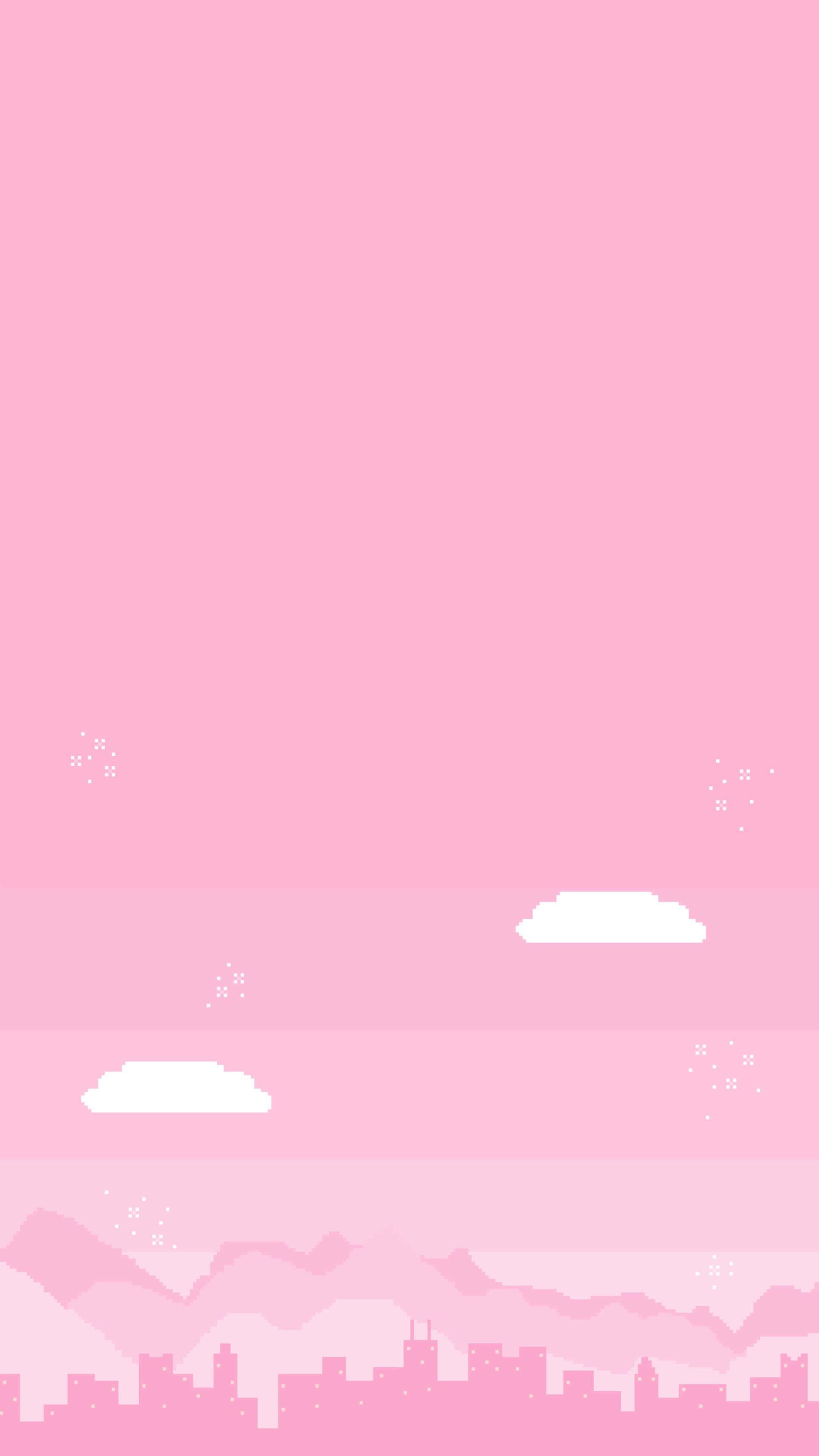 Add a cool and calming aesthetic to your look with this pale pink wallpaper — 2172x3861 wallpaper