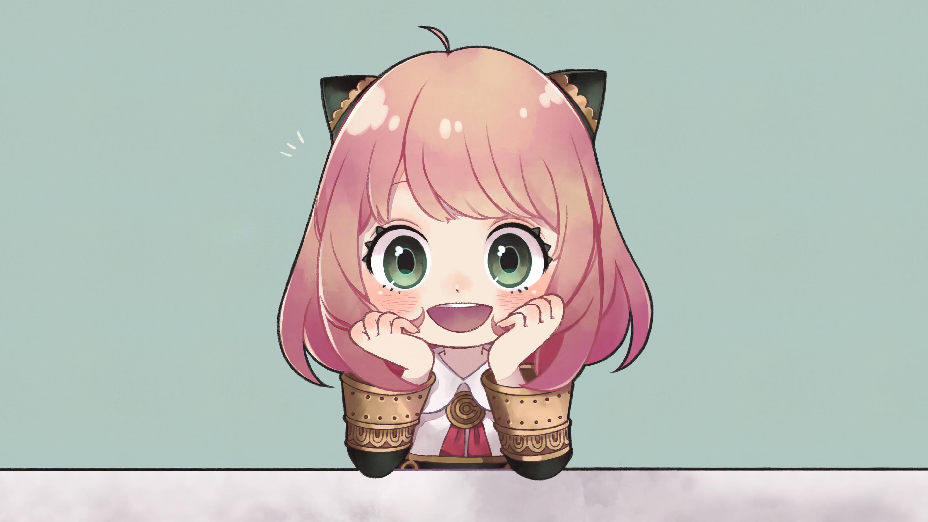 Adorable Anya Forger Spy X Family — 3840x2160 wallpaper