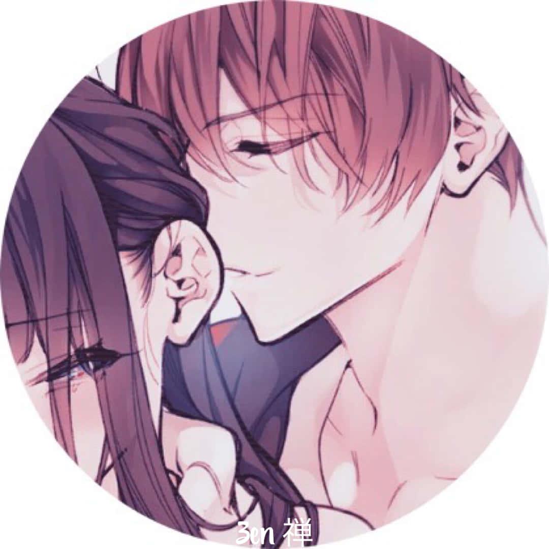 Adorable Couple Anime — 1080x1080 wallpaper