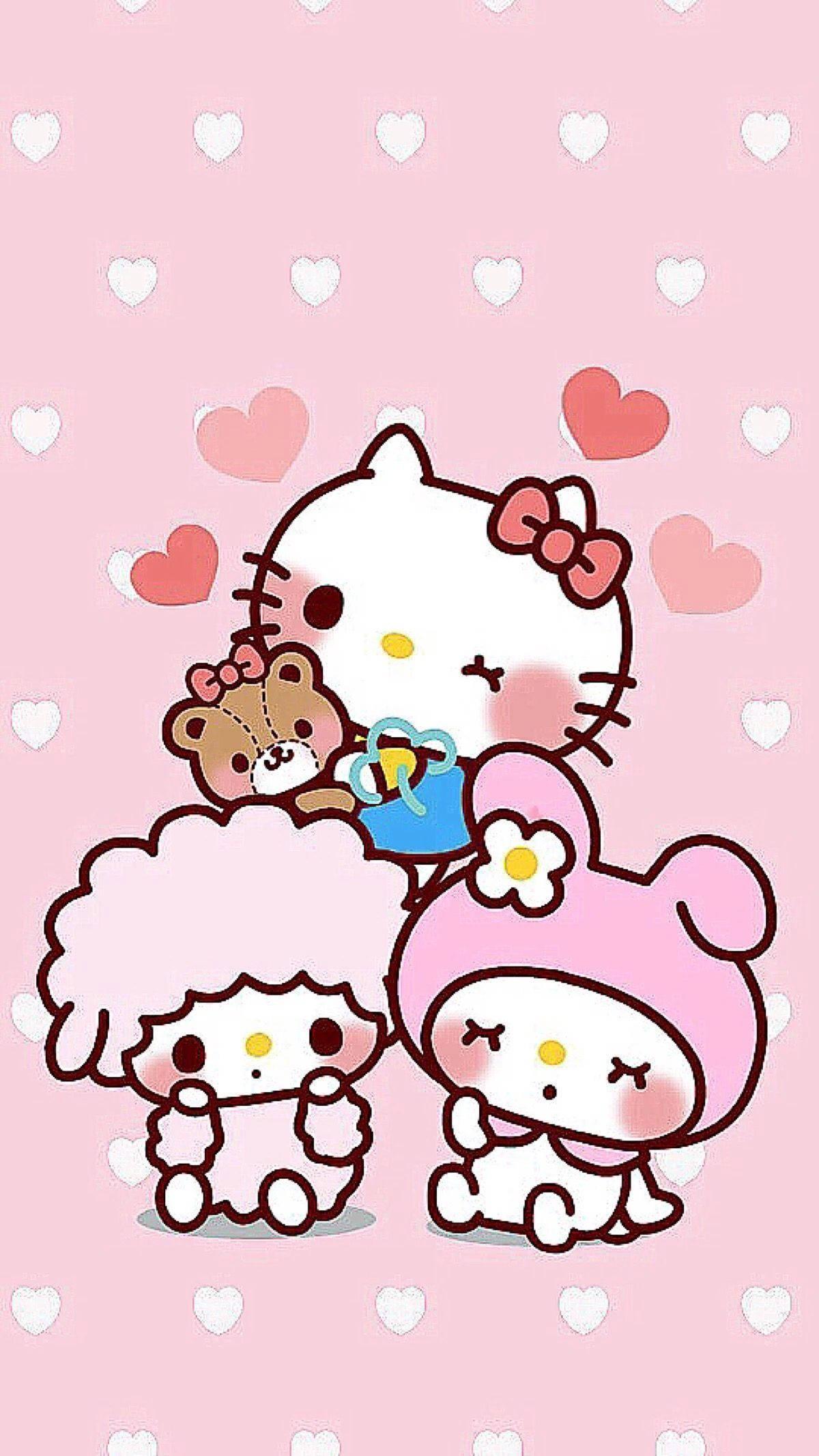 Adorable Sanrio character ready to bring joy to your day! — 1200x2133 wallpaper