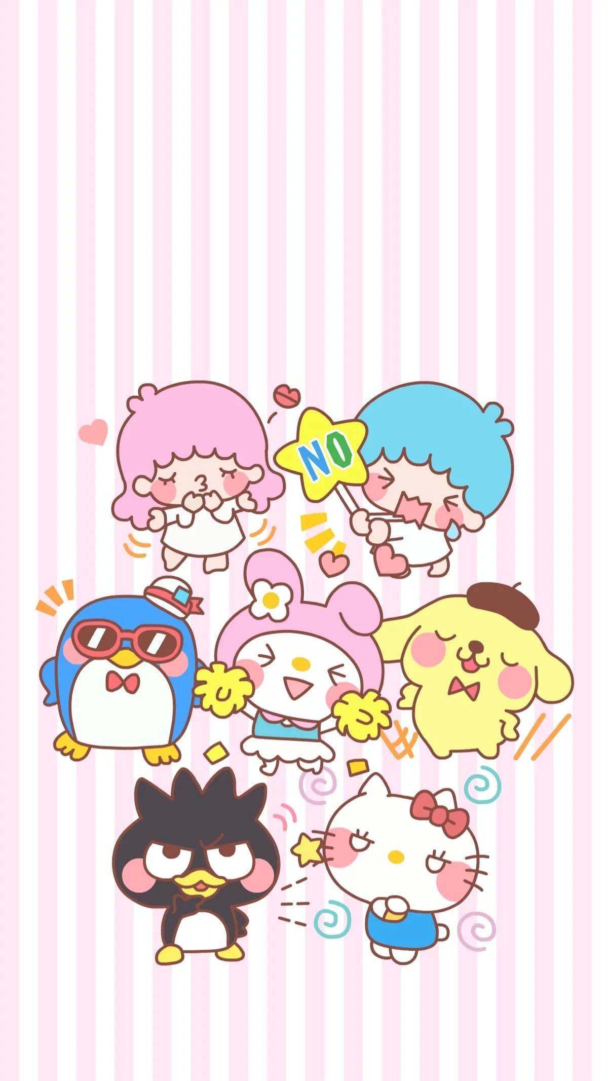 Adorable Sanrio Characters Ready to Brighten Your Day — 1200x2133 wallpaper