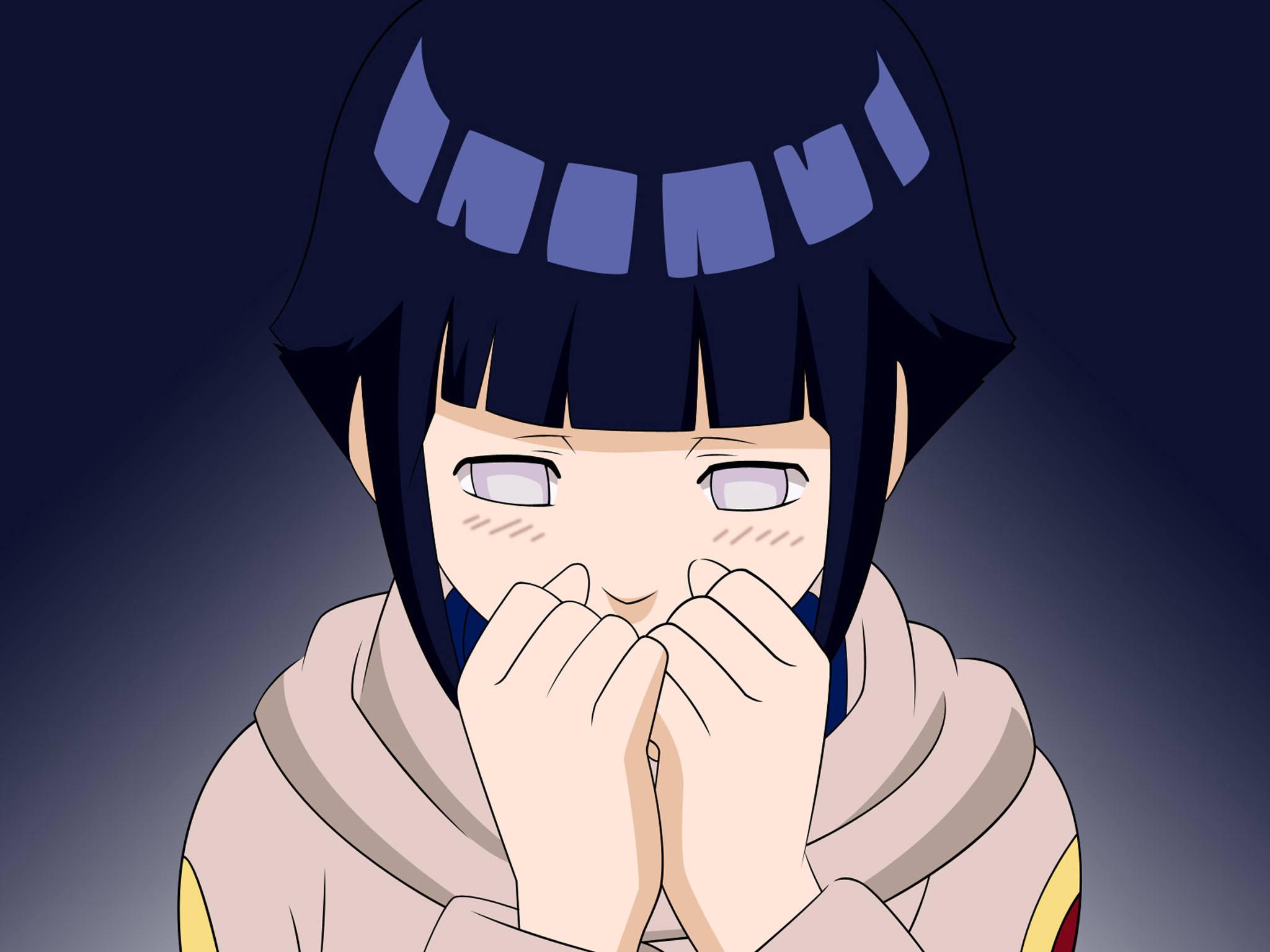 Adorable Shy Child - Hinata Showcasing A Unique Personality — 2048x1536 wallpaper
