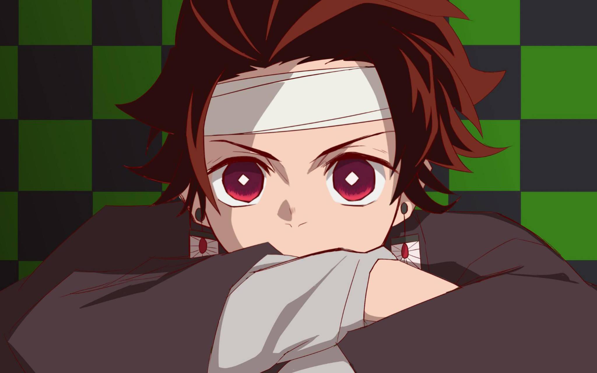 Adorable Tanjiro PFP — 2048x1280 wallpaper