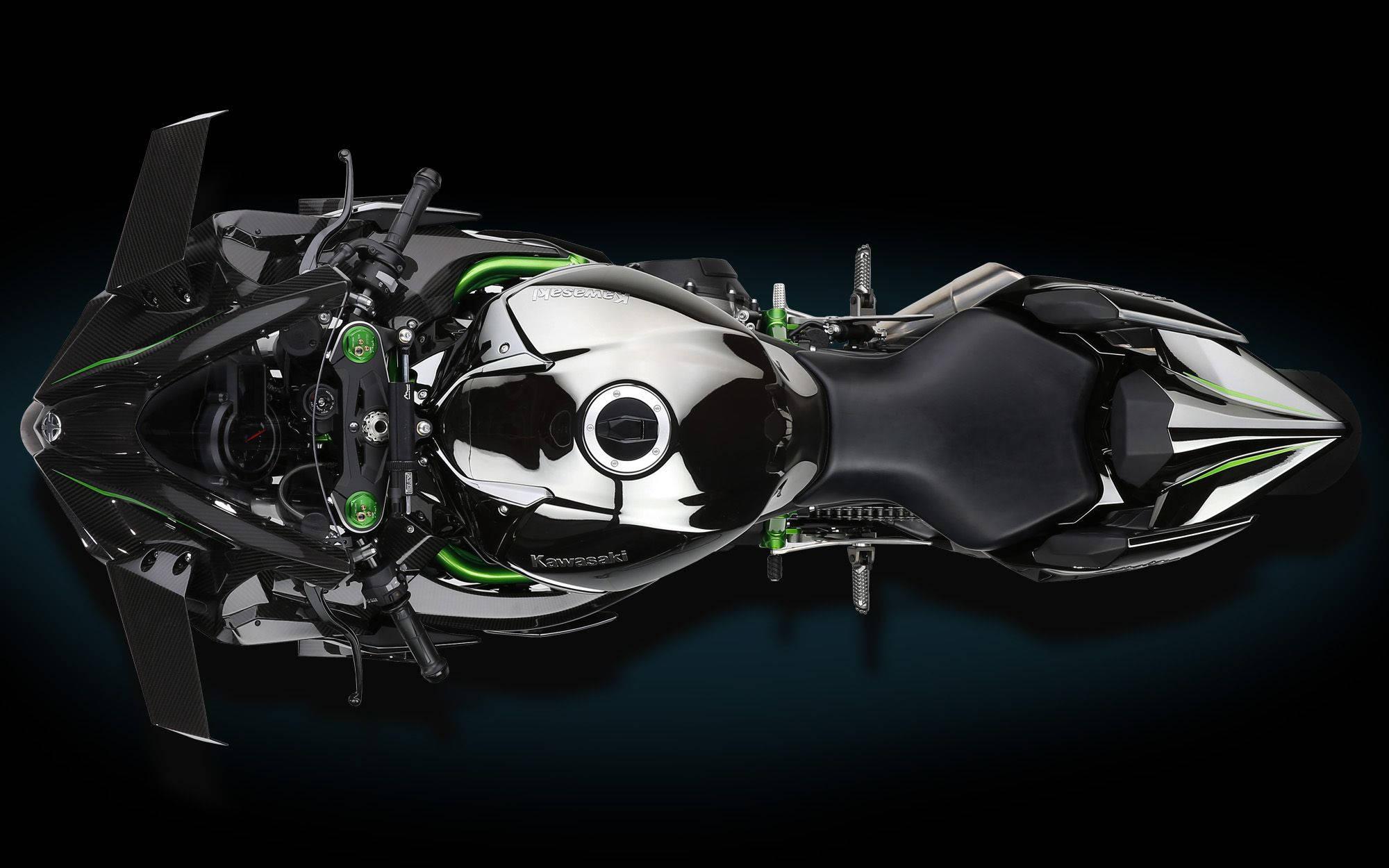 Aerial View Of Kawasaki H2r — 2000x1250 wallpaper