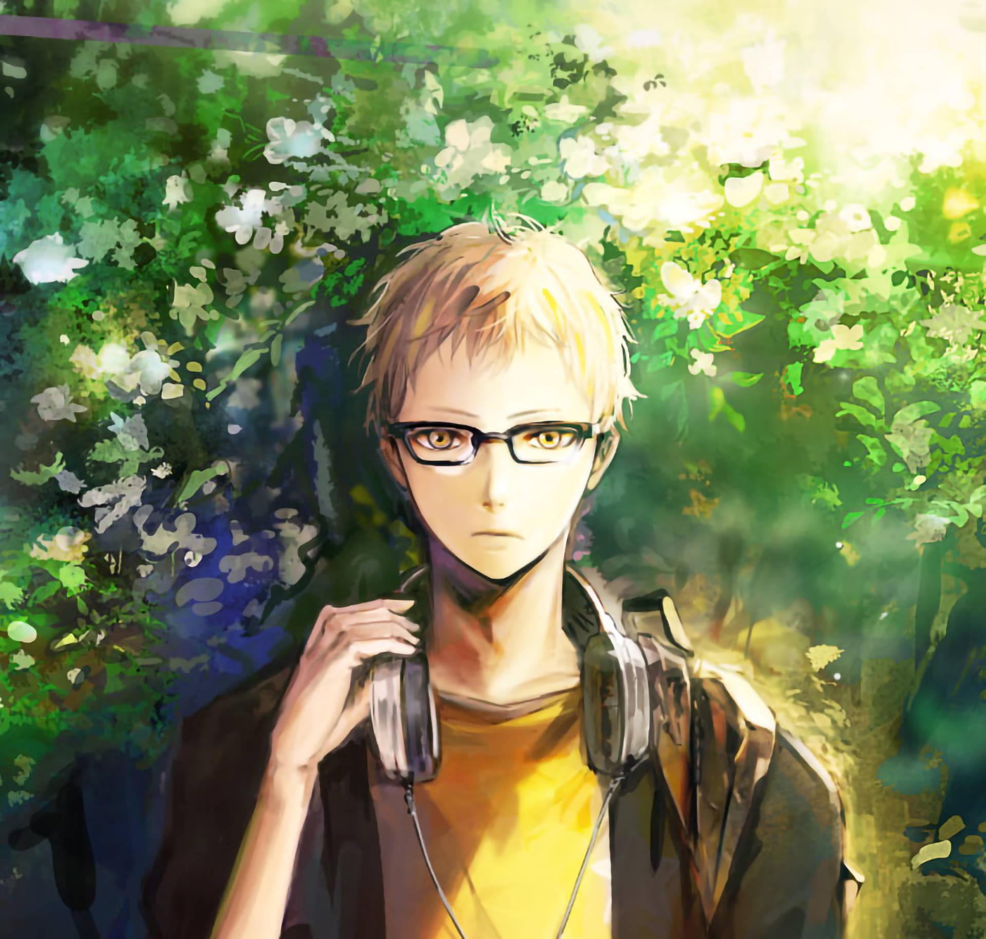 Aesthetischer anime junge icon tsukishima