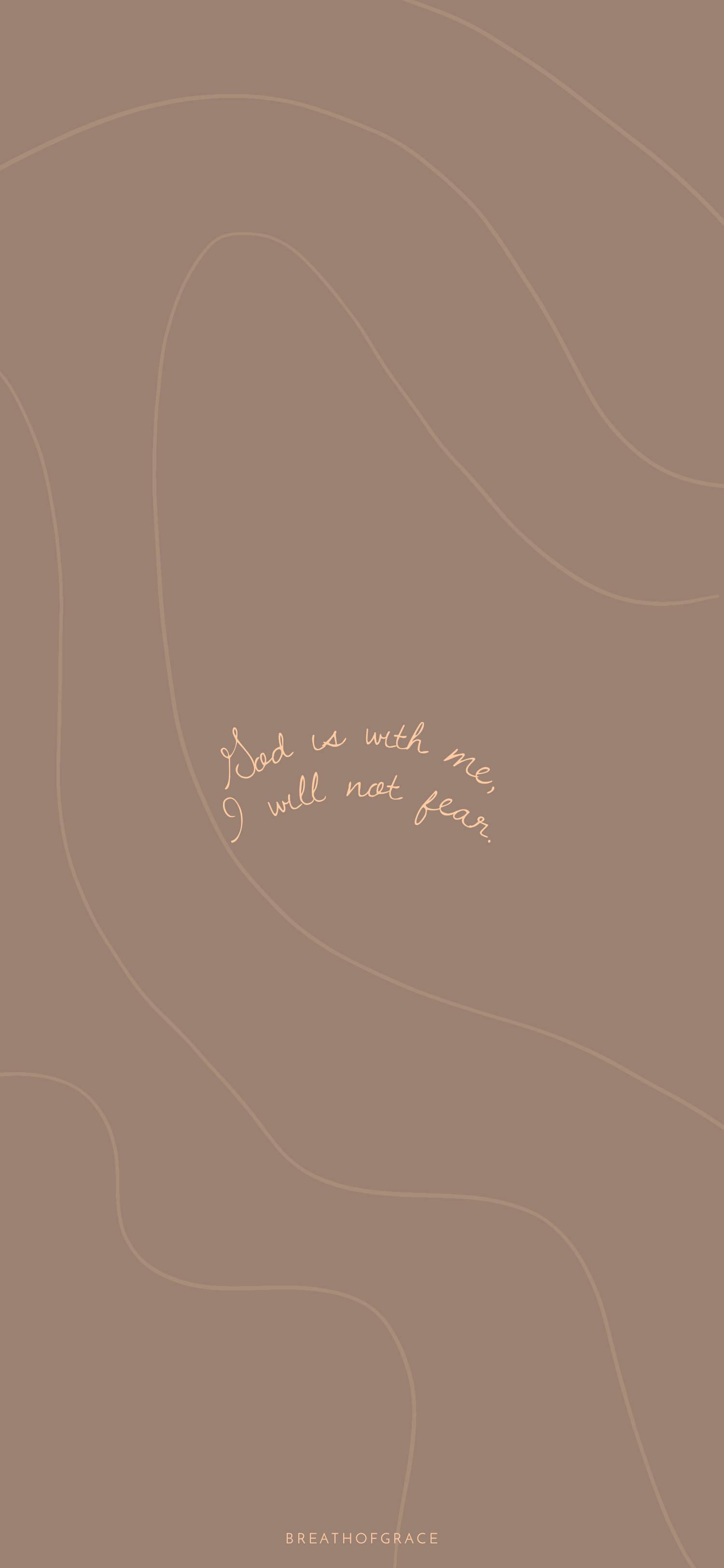 Aesthetic Bible Verse Deuteronomy 31:8 — 1500x3248 wallpaper