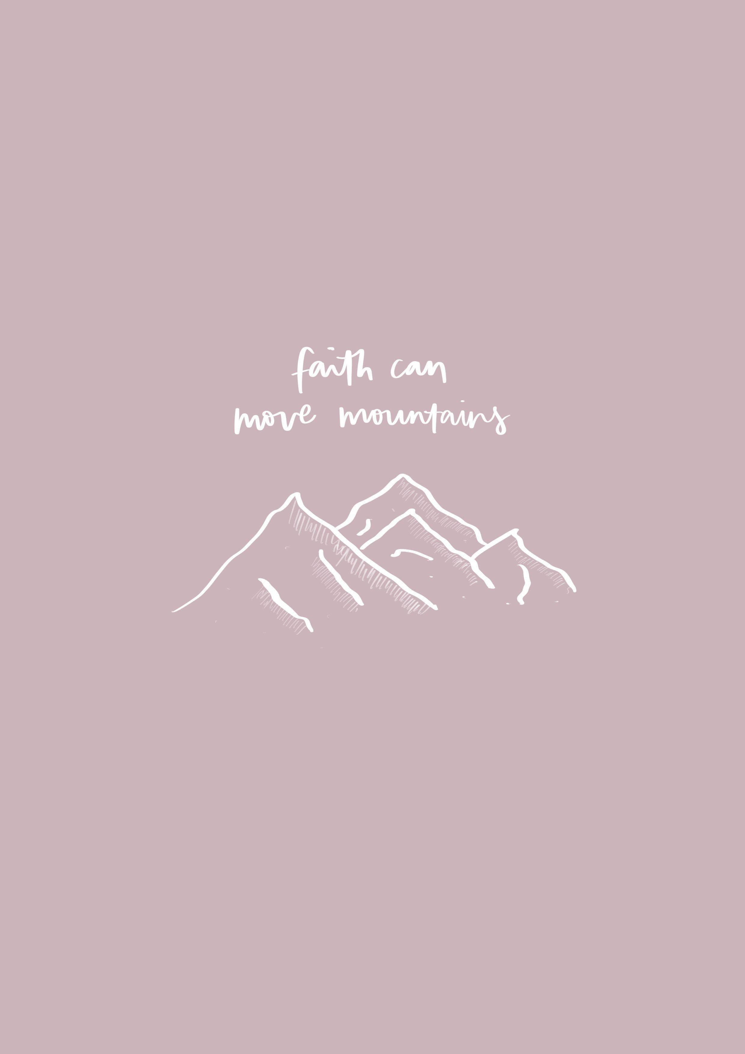 Aesthetic Bible Verse Faith — 2480x3508 wallpaper