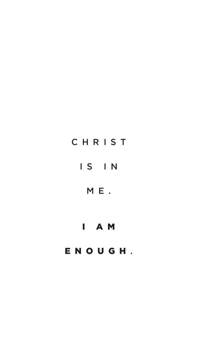 Aesthetic Bible Verse Galatians 2:20 — 750x1334 wallpaper