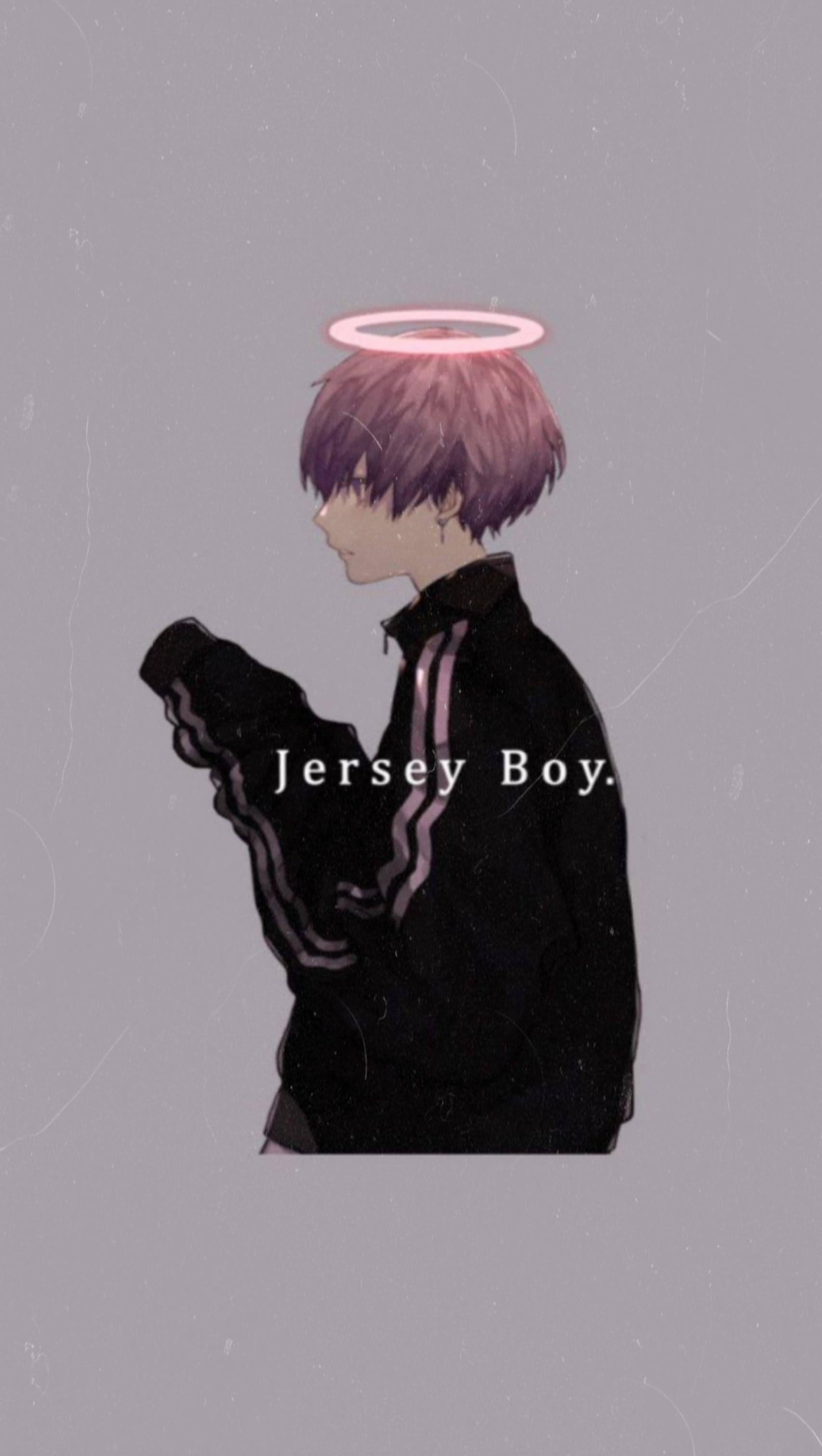 Aesthetic Boy Jersey Angel — 1707x3023 wallpaper