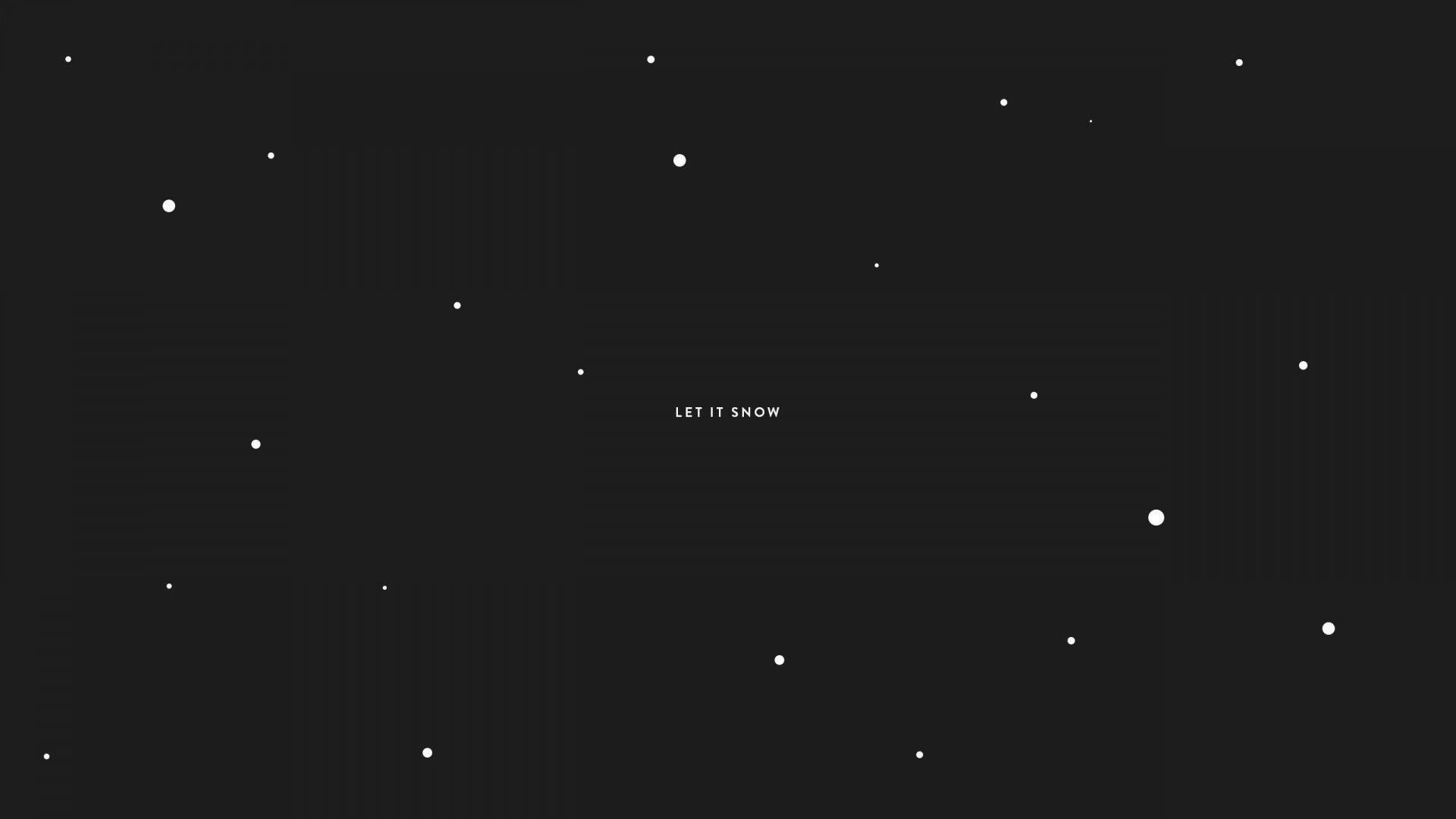 Aesthetic Boy Let It Snow — 1920x1080 wallpaper