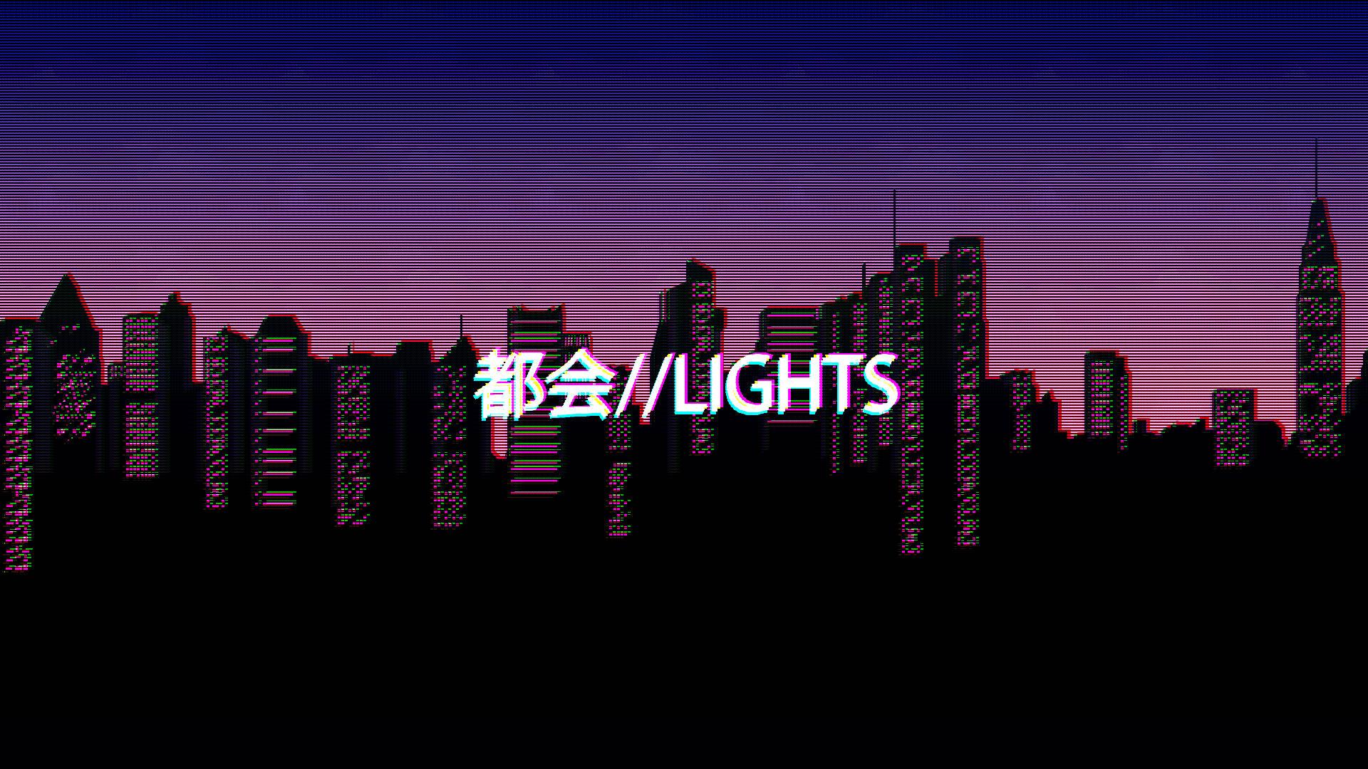 Aesthetic Boy Urban Lights — 1920x1080 wallpaper