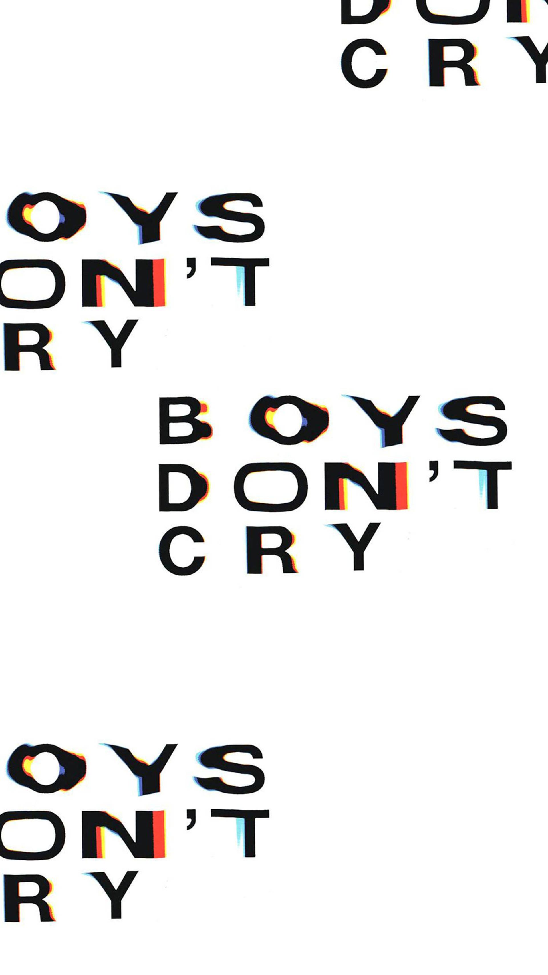 Aesthetic Boys Don't Cry — 1920x3414 wallpaper