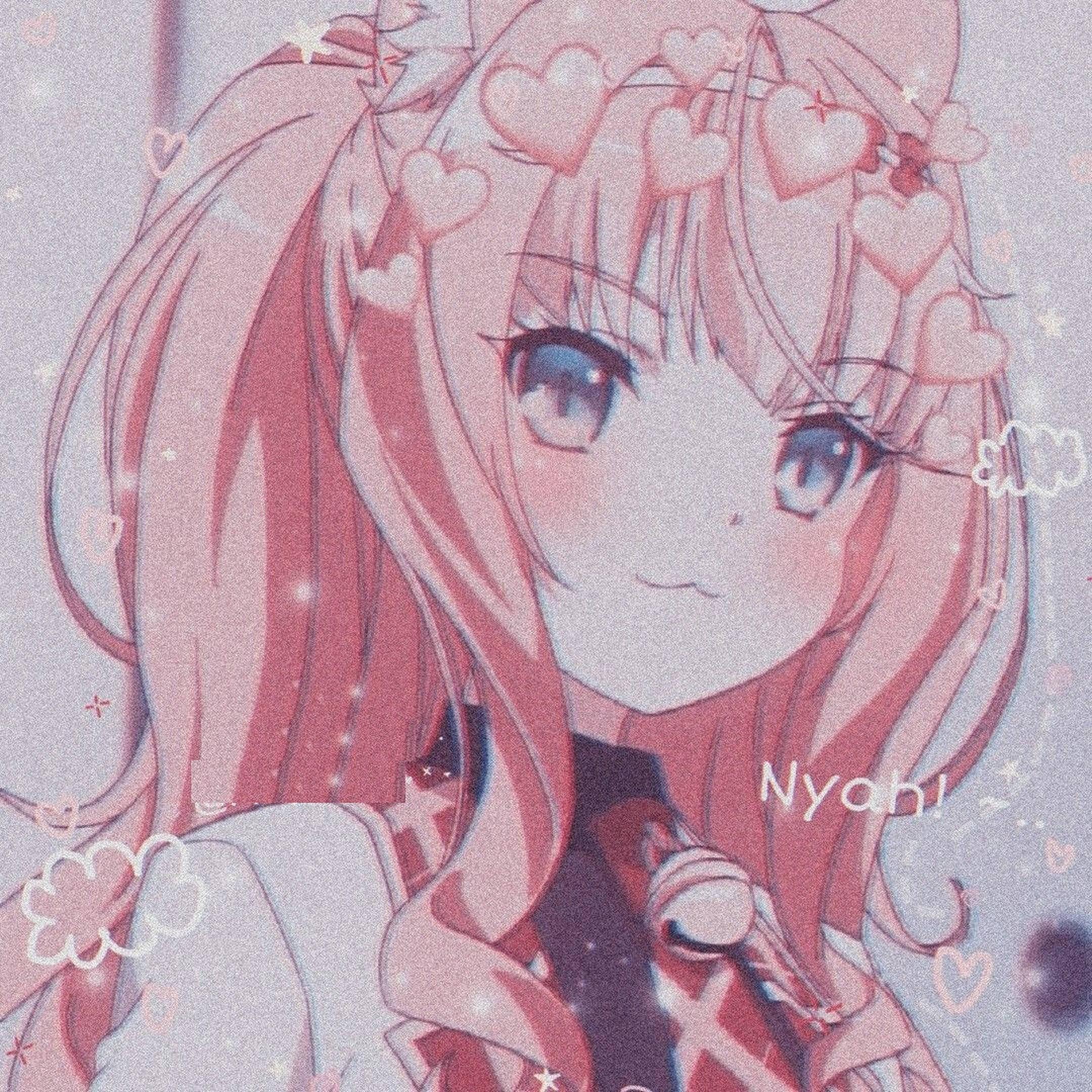Aesthetic Cat Girl Anime PFP — 2160x2160 wallpaper