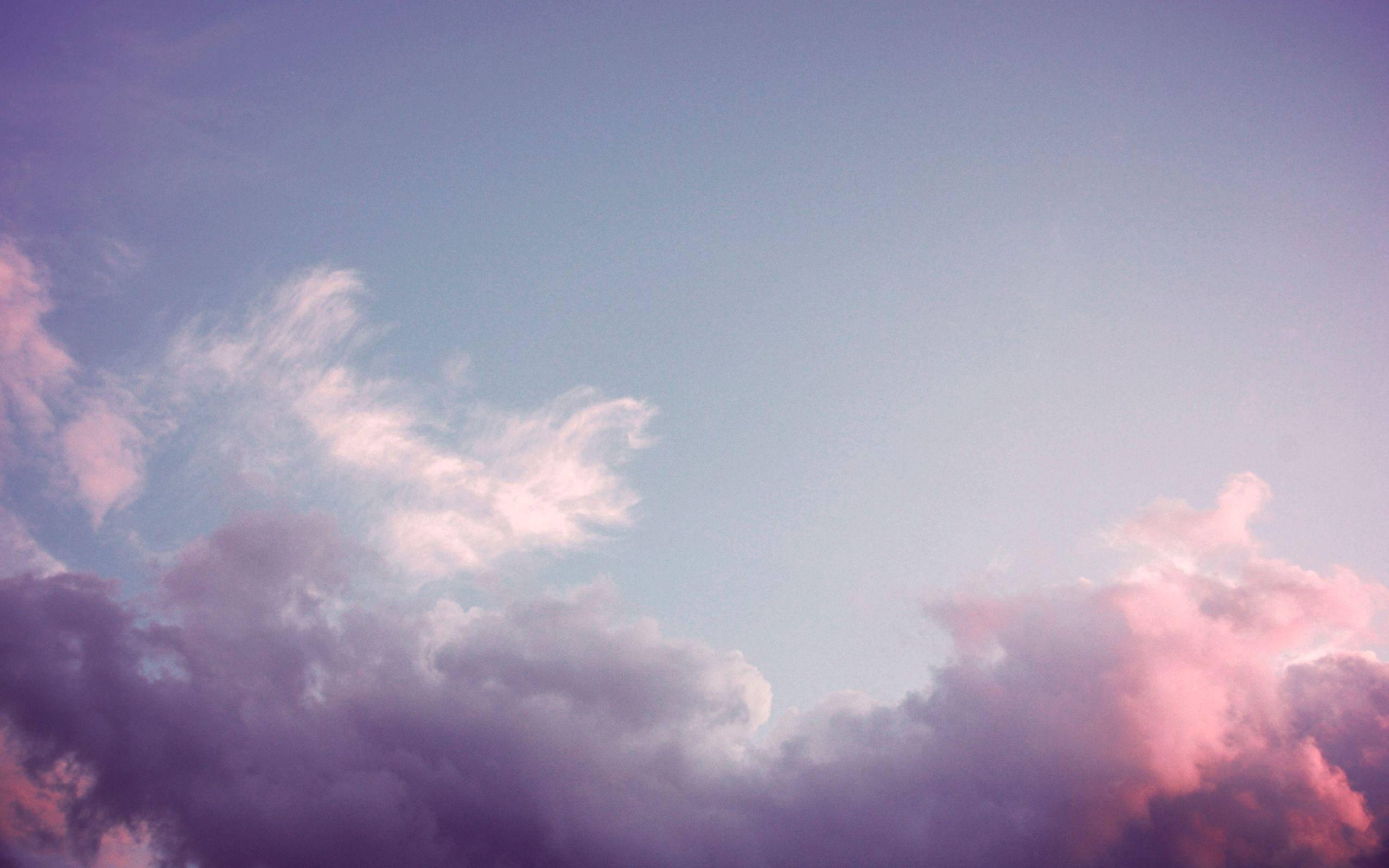 Aesthetic Cloudy Sky Laptop