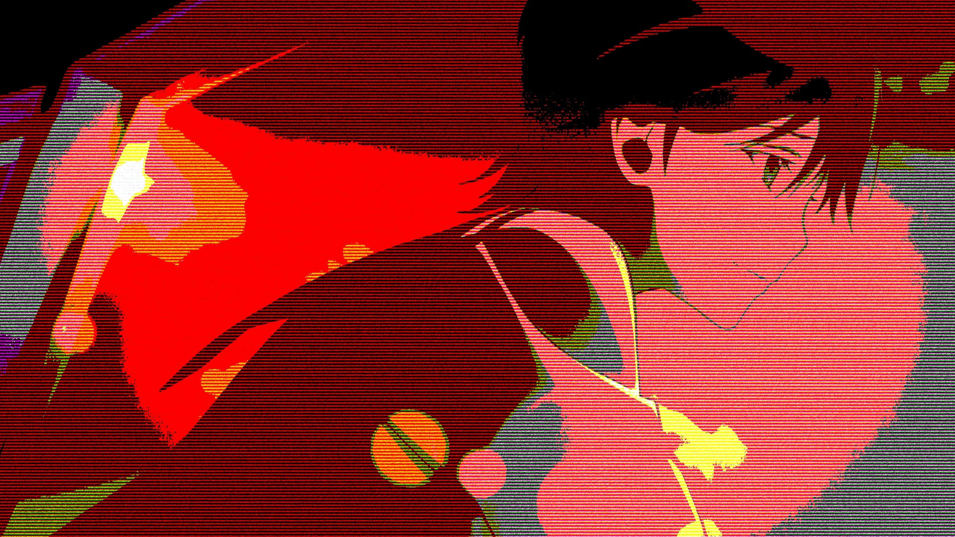 Aesthetic Computer 4k Anime Man — 3840x2160 wallpaper