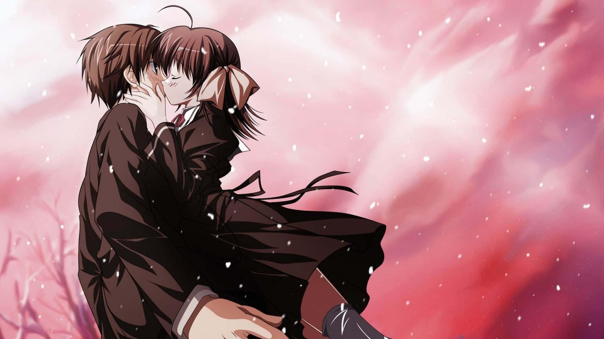 Aesthetic Couple Anime - A picture perfect reminder of love — 1920x1080 wallpaper