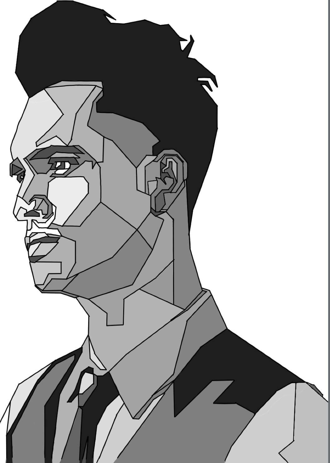 Aesthetic Drawing Brendon Urie — 1058x1484 wallpaper