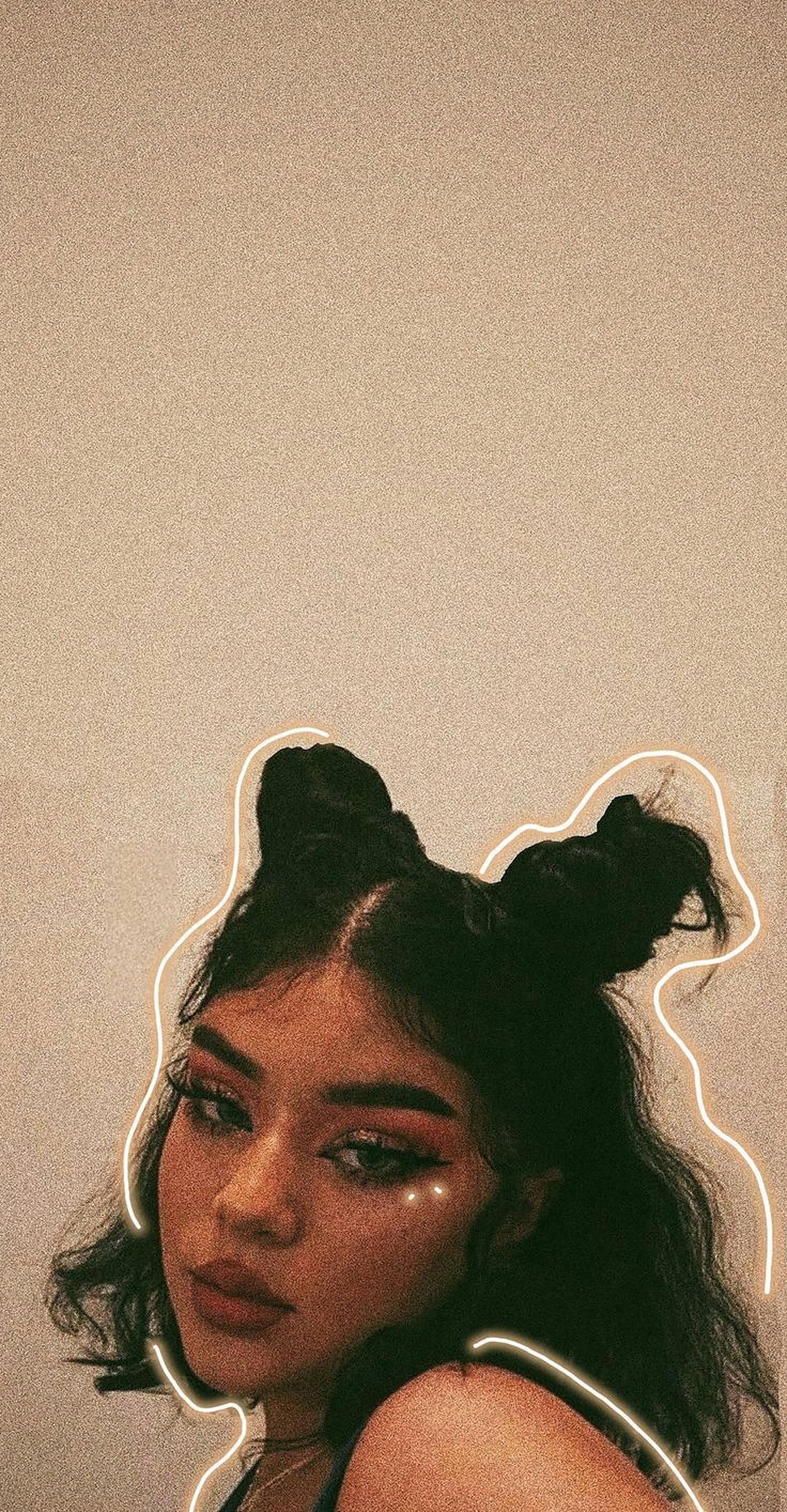 Aesthetic Girl Hair Bun — 1472x2828 wallpaper