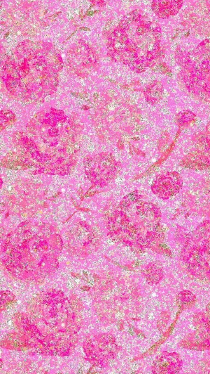 Aesthetic Girly Bejeweled Roses — 720x1280 wallpaper