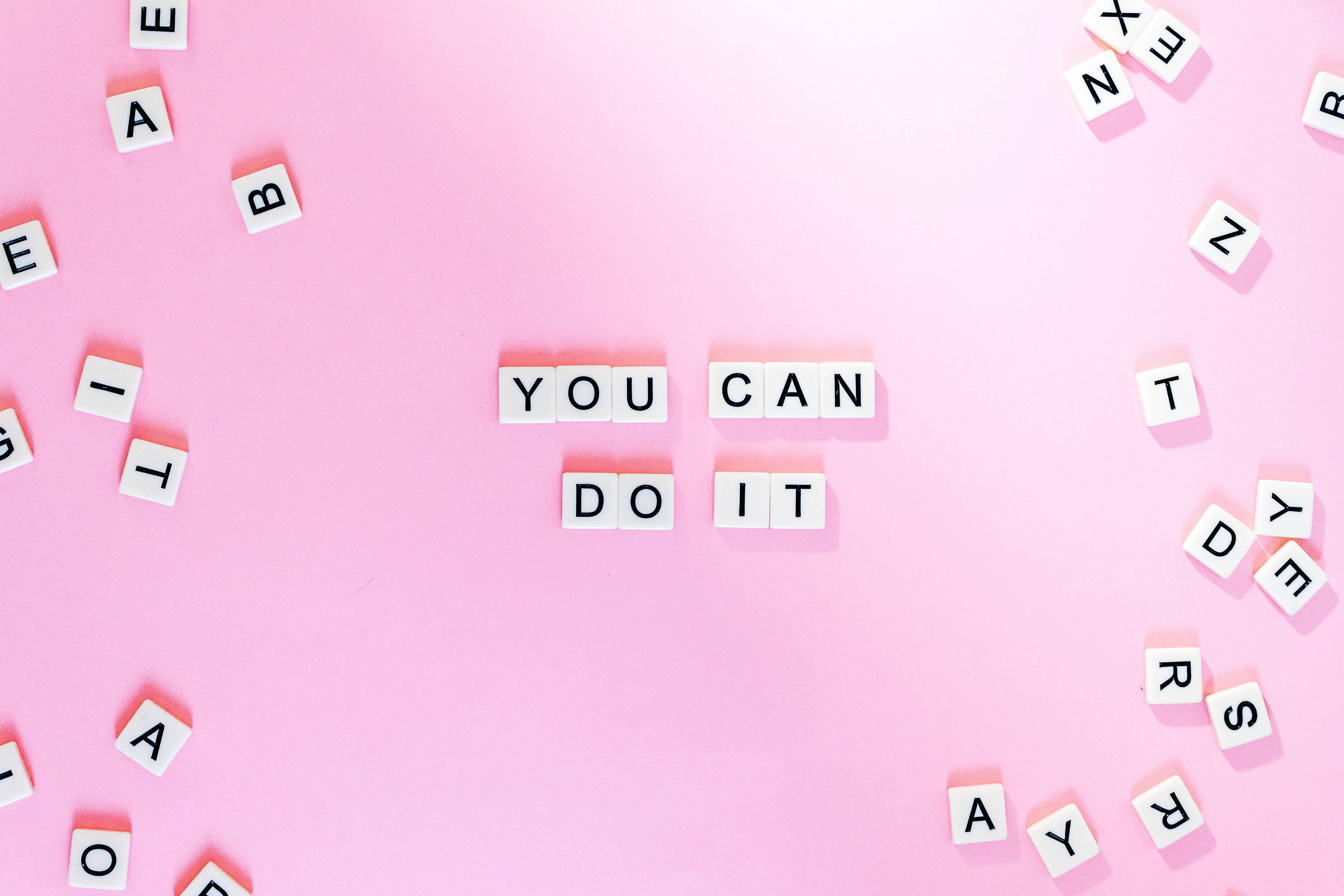 Aesthetic Girly Motivational Quote — 5184x3456 wallpaper