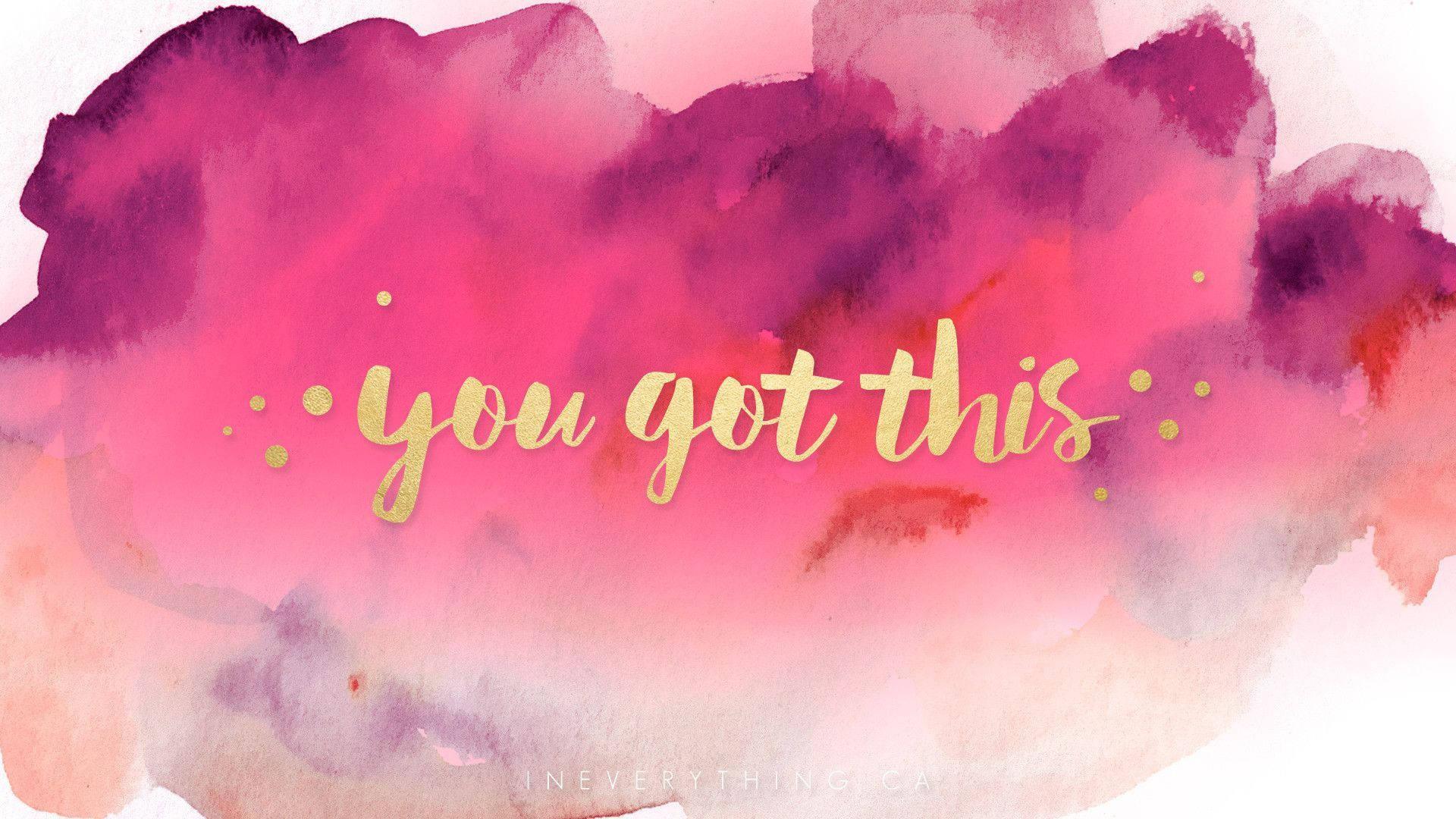 Aesthetic Girly Smoke Motivational — 1920x1080 wallpaper