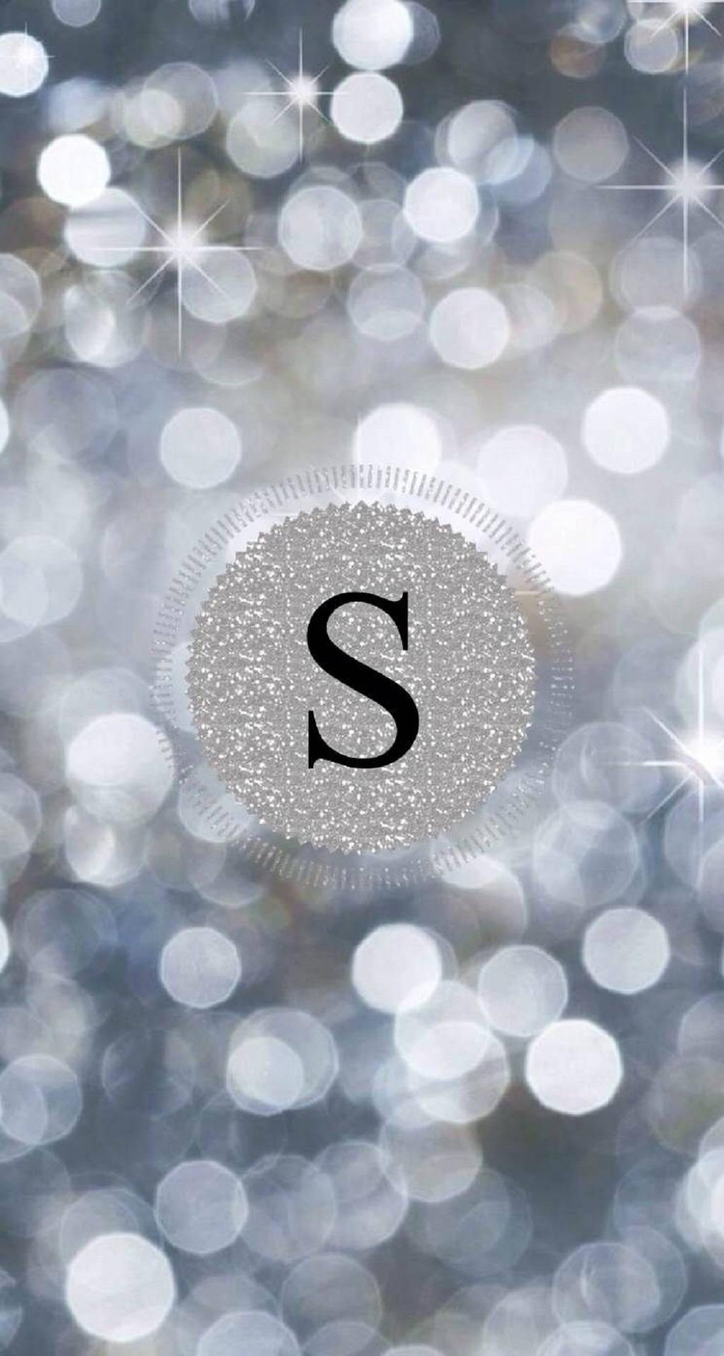 Aesthetic Grey Letter S — 1026x1920 wallpaper