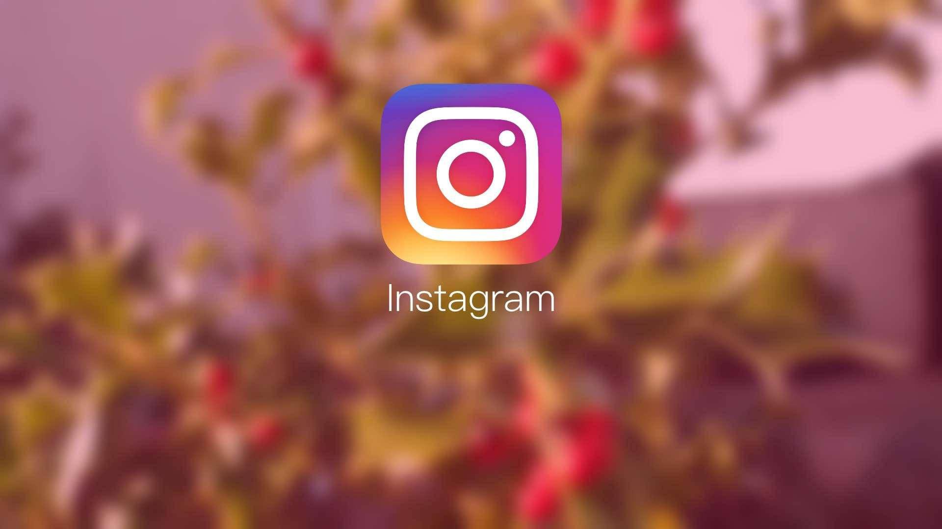 Aesthetic Instagram Logo — 1920x1080 wallpaper