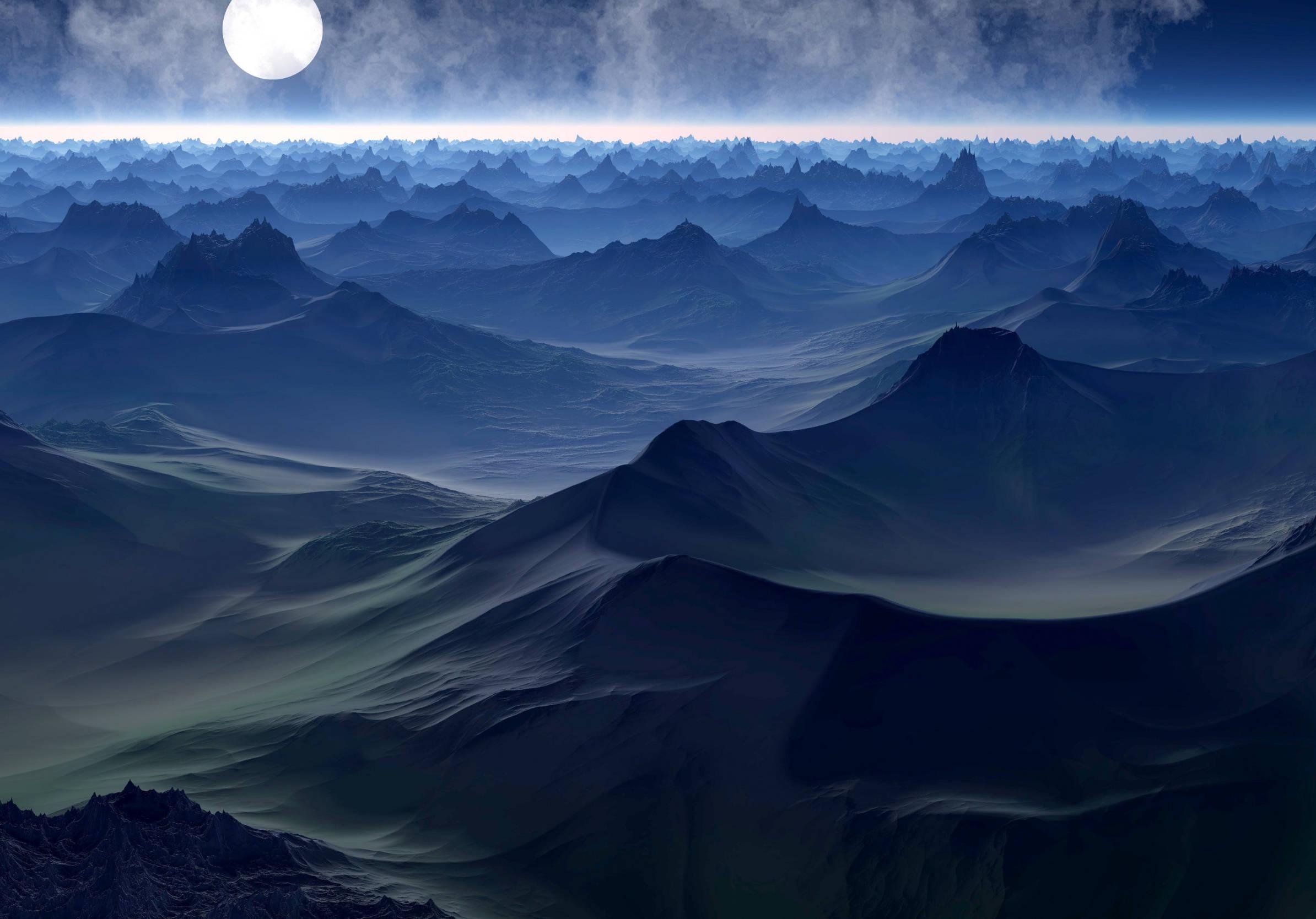 Aesthetic Ipad Alien Planet — 2388x1668 wallpaper