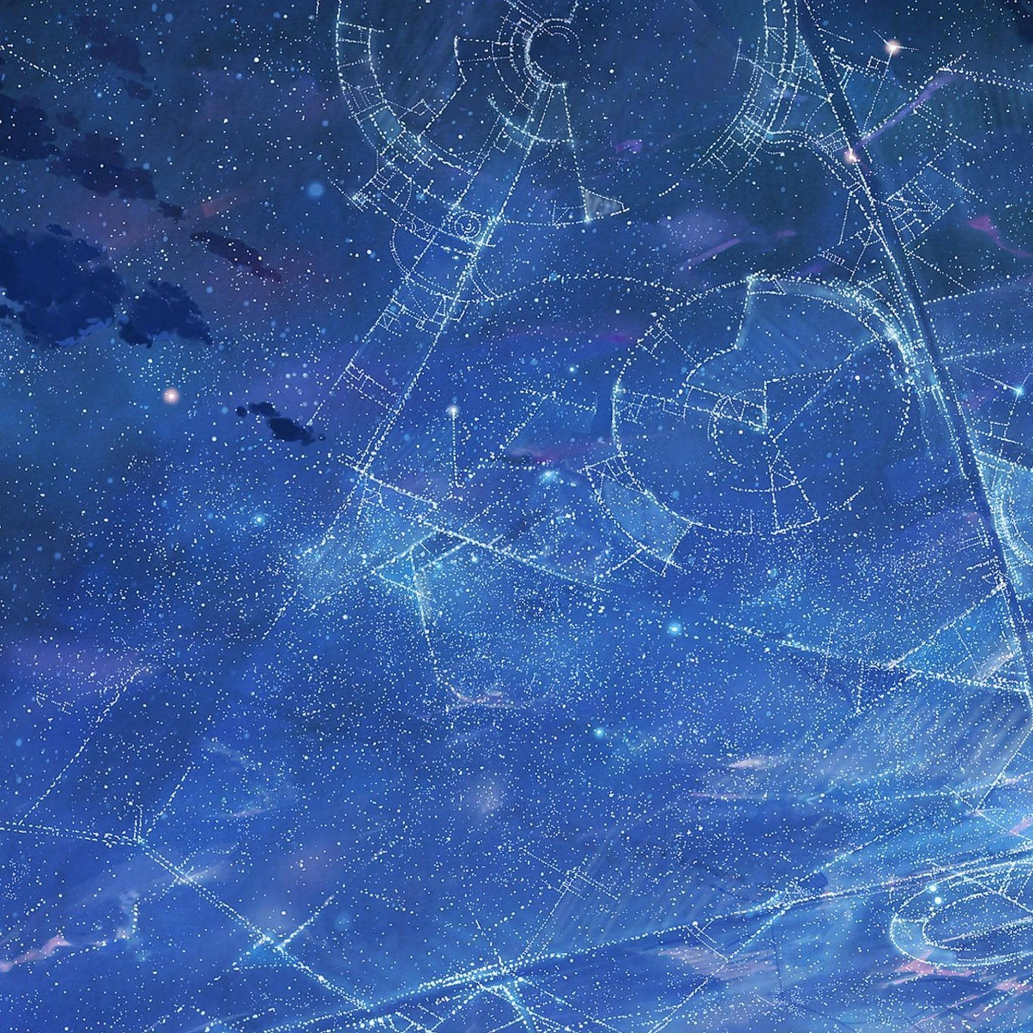 Aesthetic Ipad Constellation — 2048x2048 wallpaper