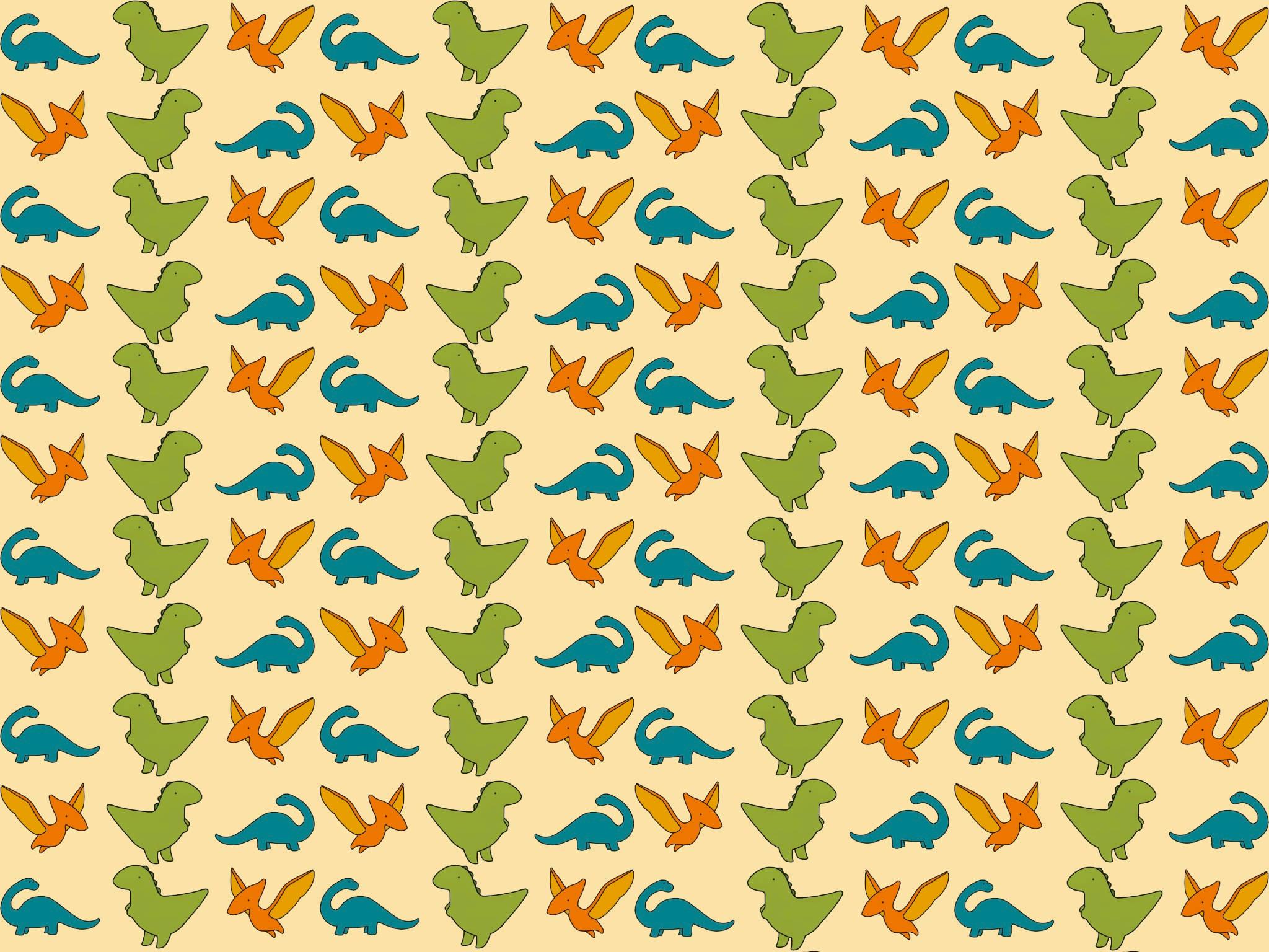 Aesthetic Ipad Dinosaur Patterns — 2048x1536 wallpaper