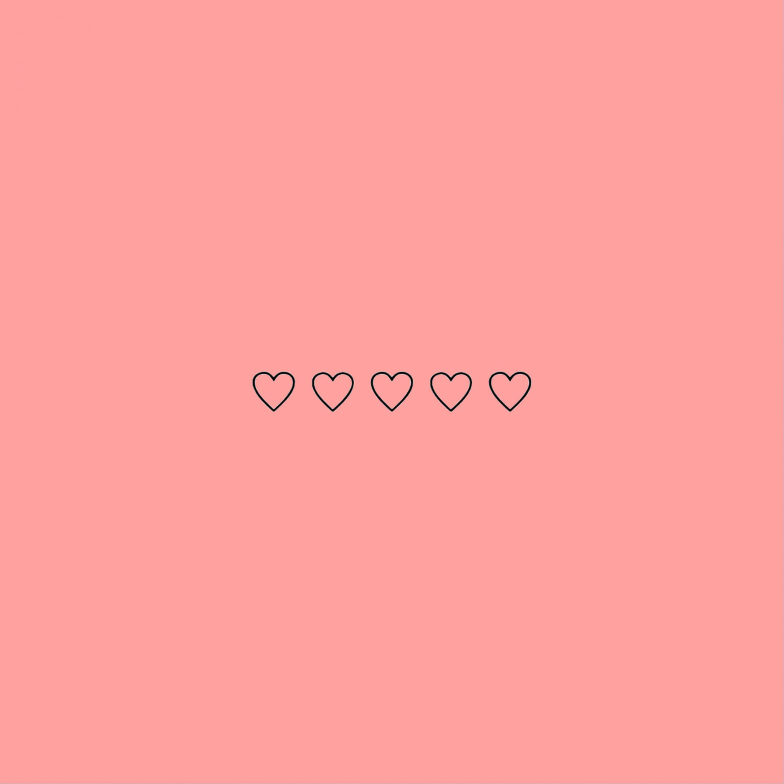 Aesthetic Ipad Hearts — 2560x2560 wallpaper