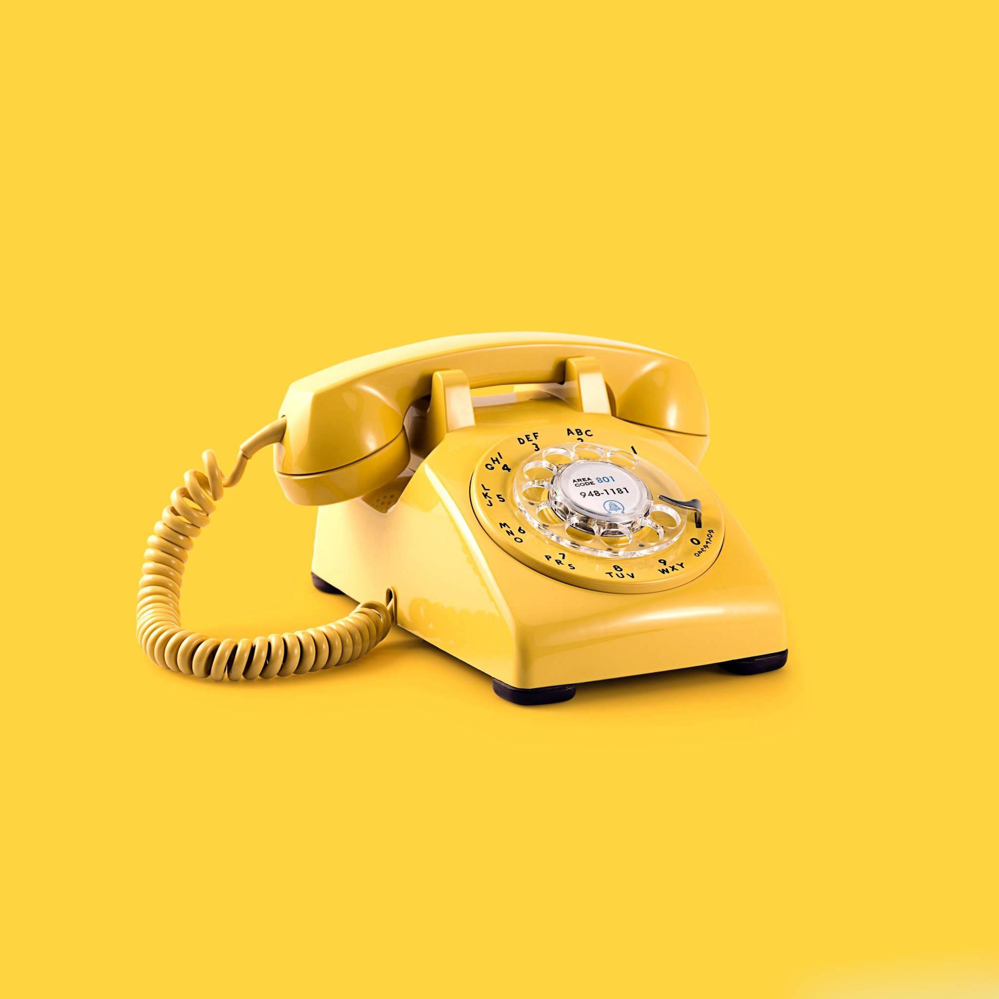 Aesthetic Ipad Vintage Telephone — 2048x2048 wallpaper